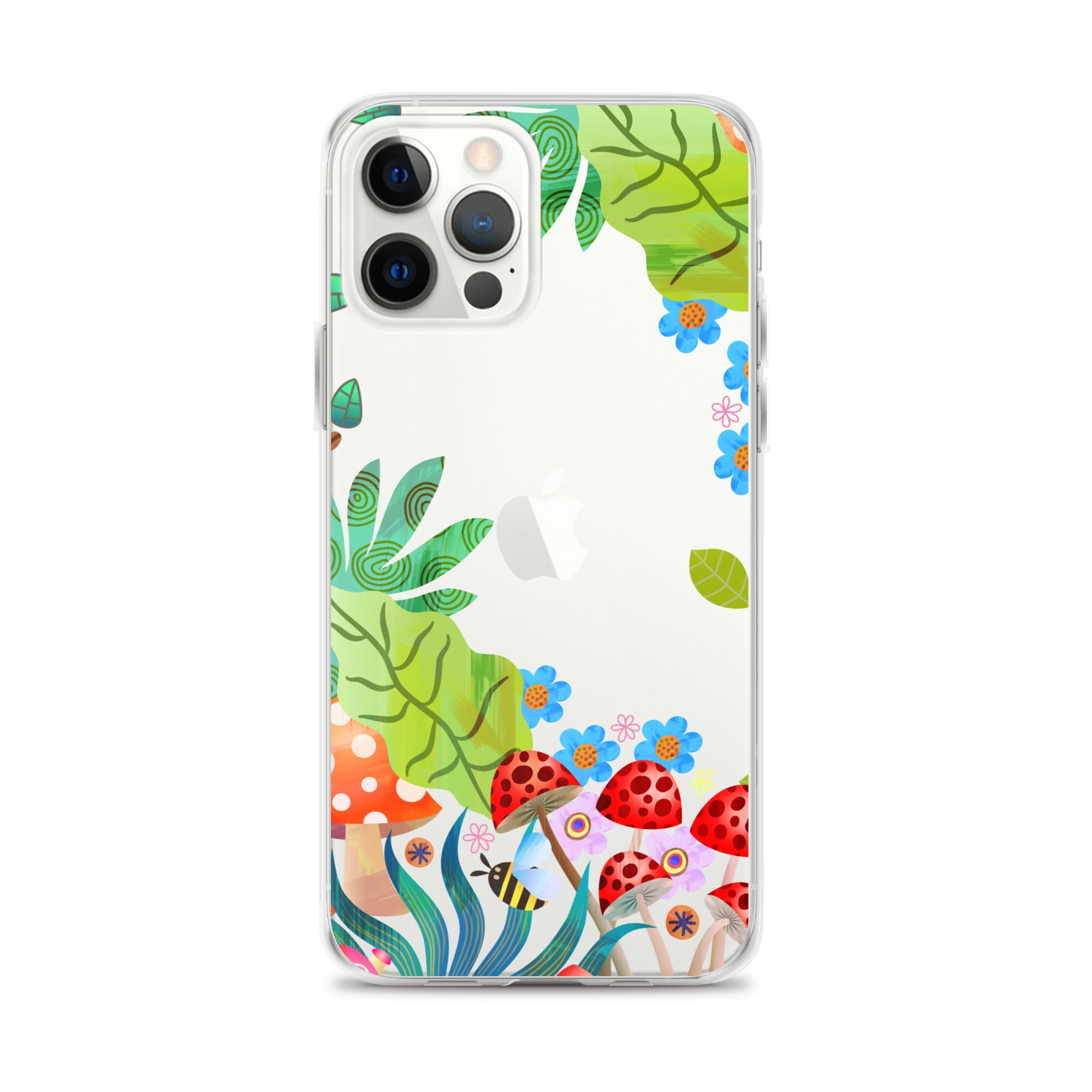 Clear Case for iPhone® Enchanted Forest Design II