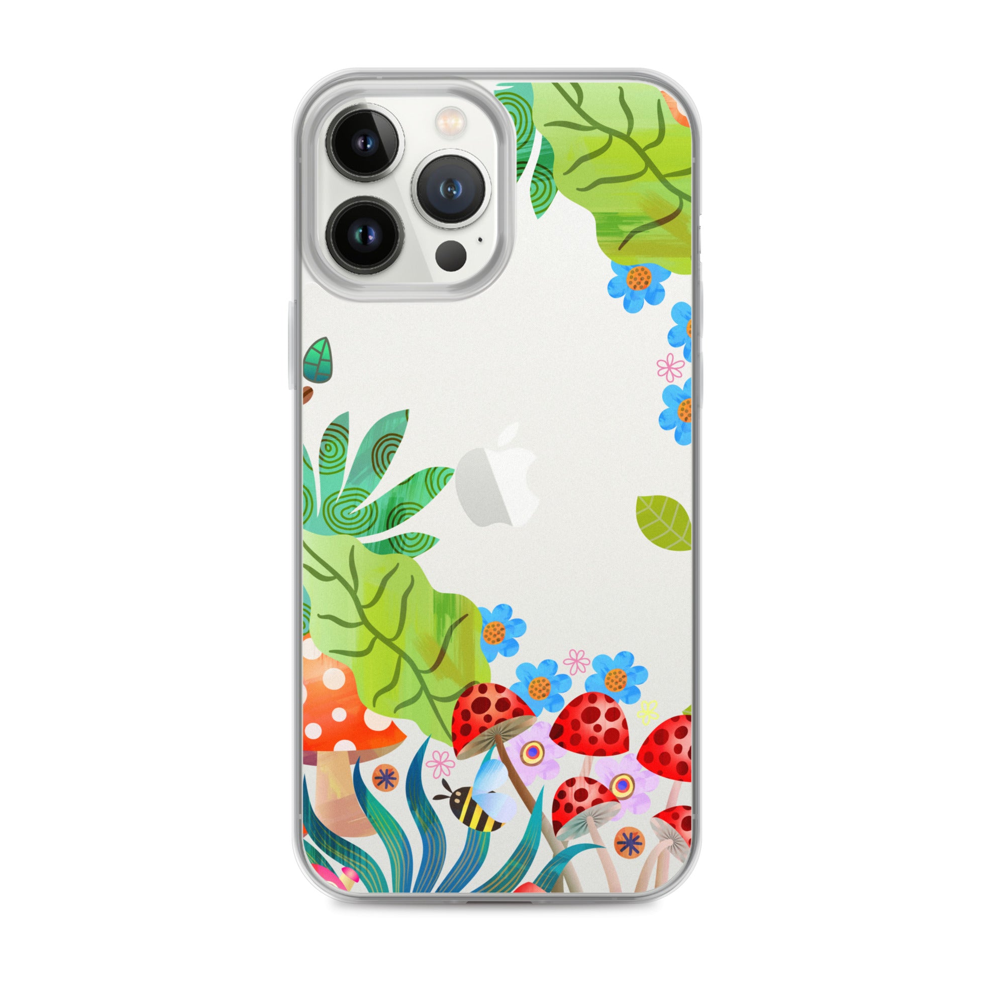 Clear Case for iPhone® Enchanted Forest Design II