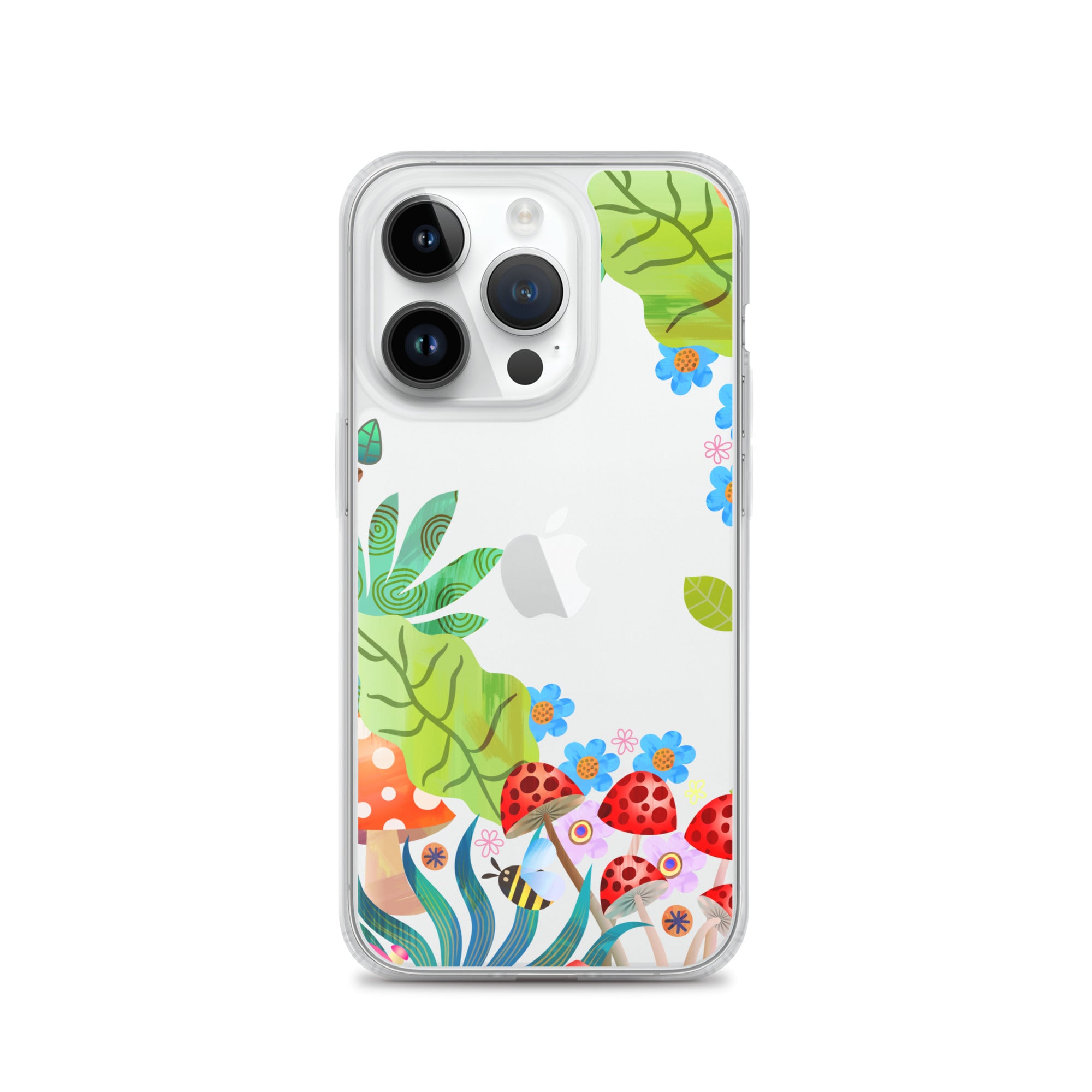 Clear Case for iPhone® Enchanted Forest Design II