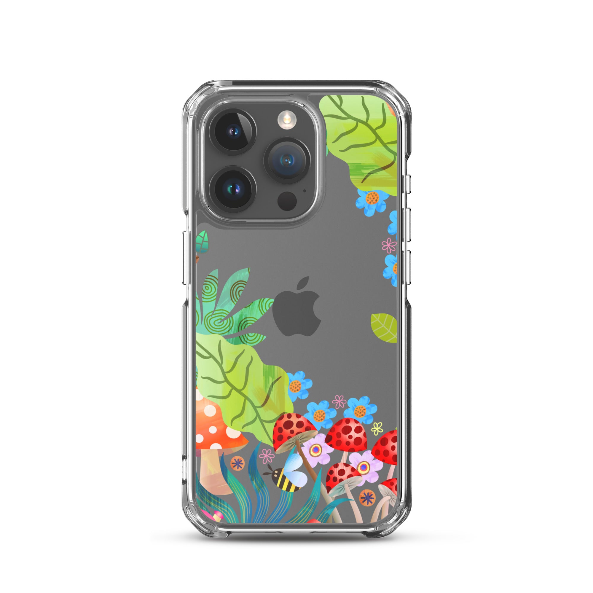 Clear Case for iPhone® Enchanted Forest Design II