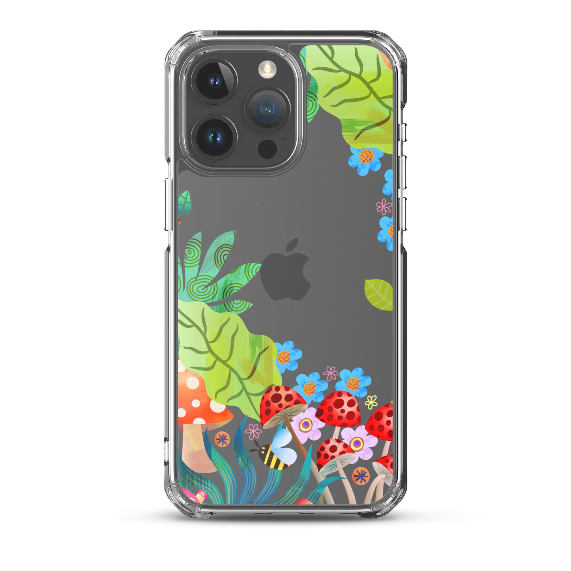 Clear Case for iPhone® Enchanted Forest Design II