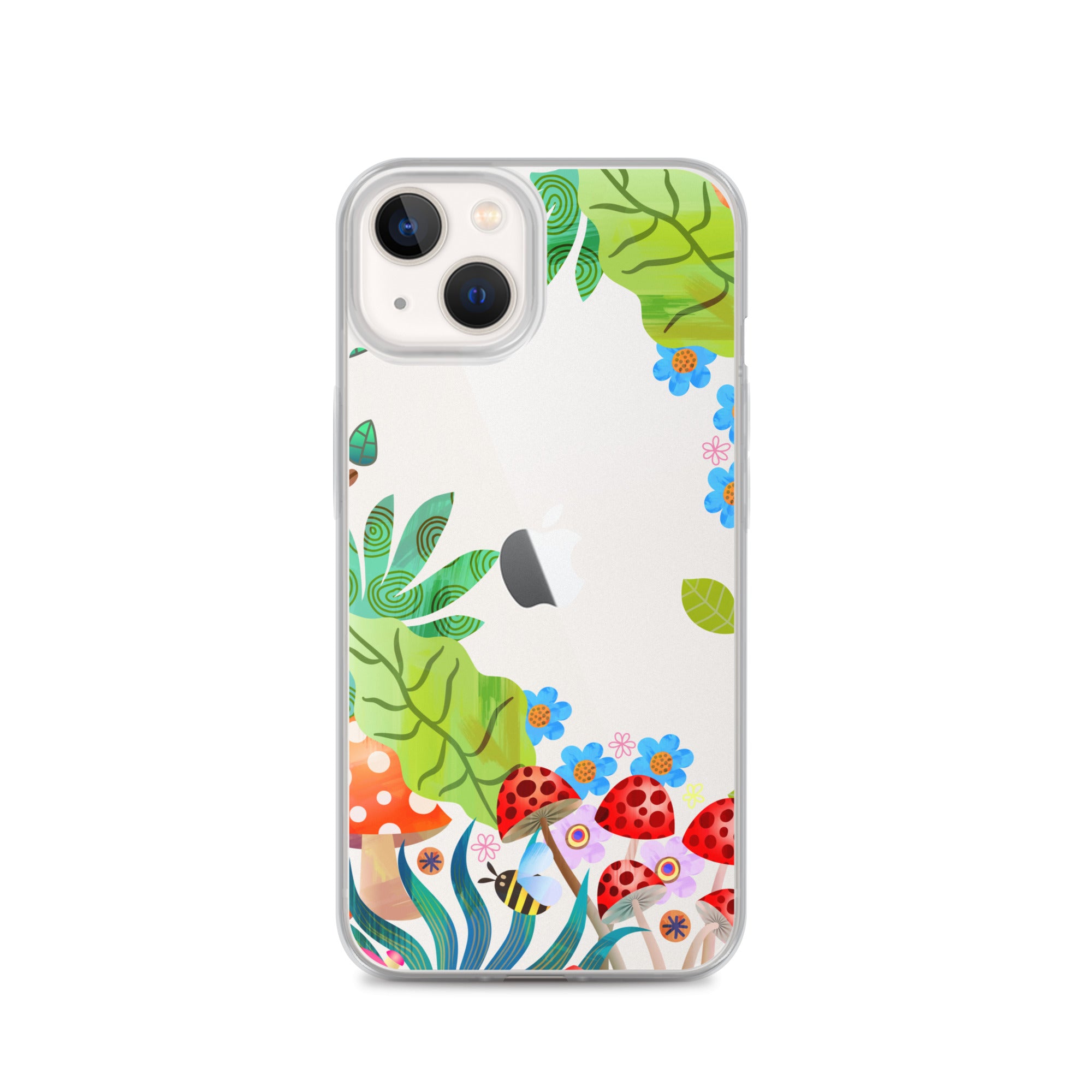 Clear Case for iPhone® Enchanted Forest Design II