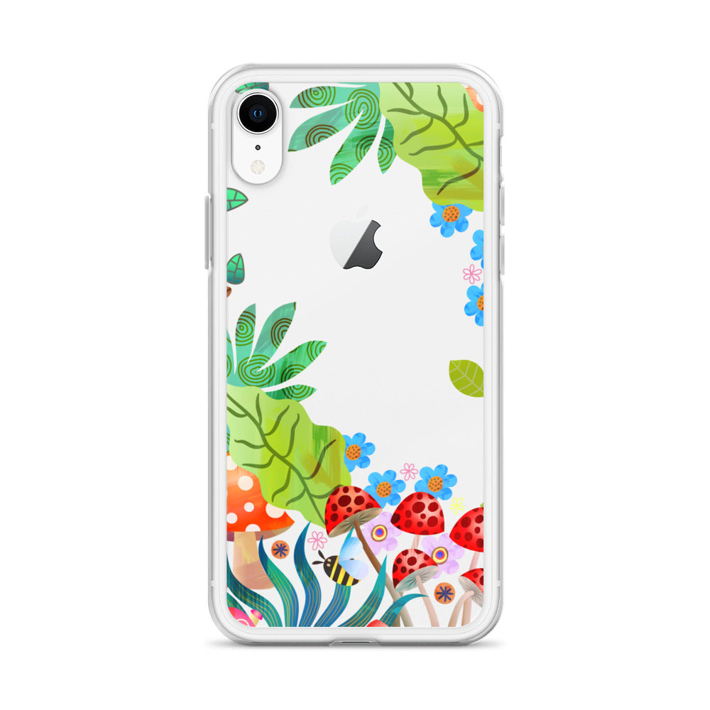 Clear Case for iPhone® Enchanted Forest Design II