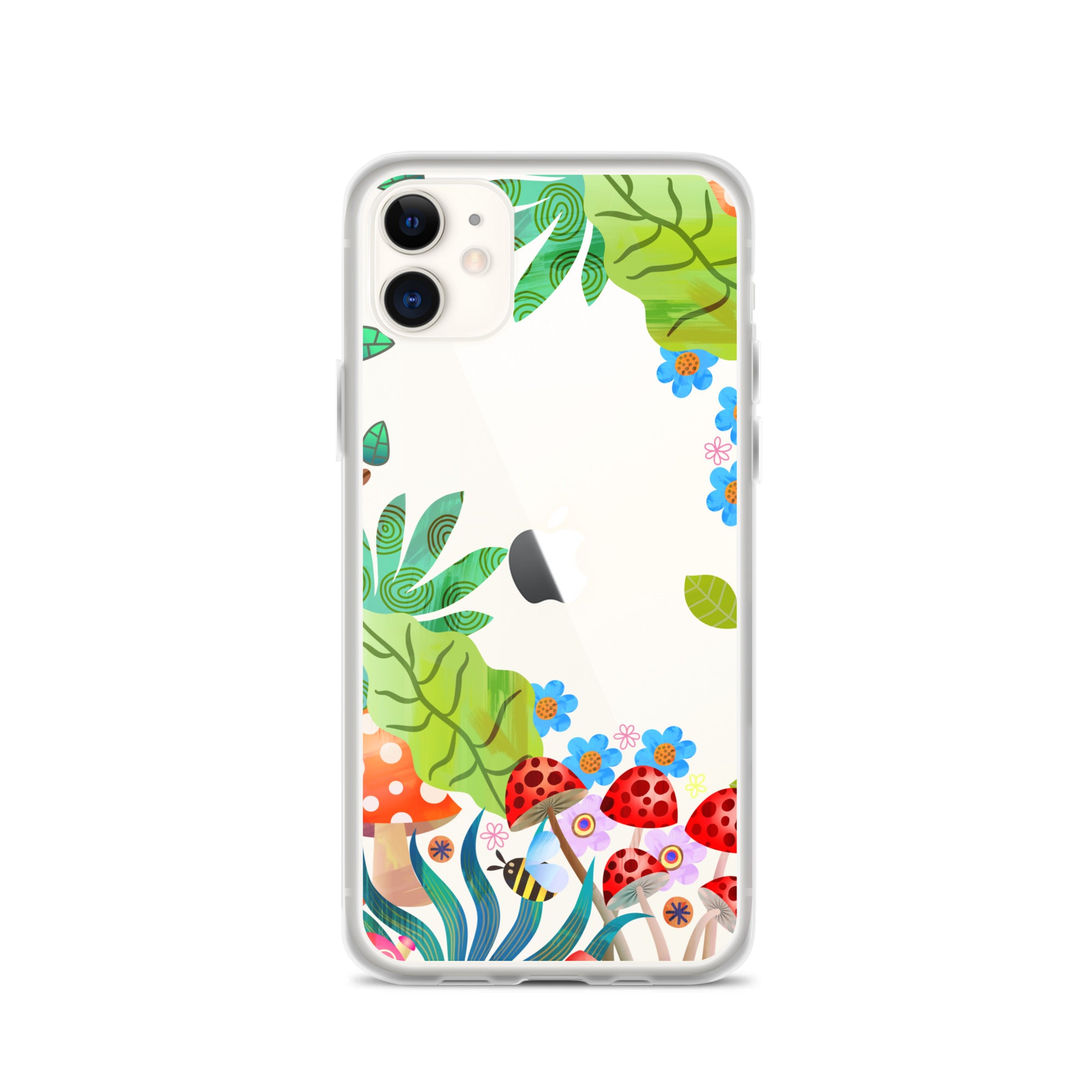 Clear Case for iPhone® Enchanted Forest Design II