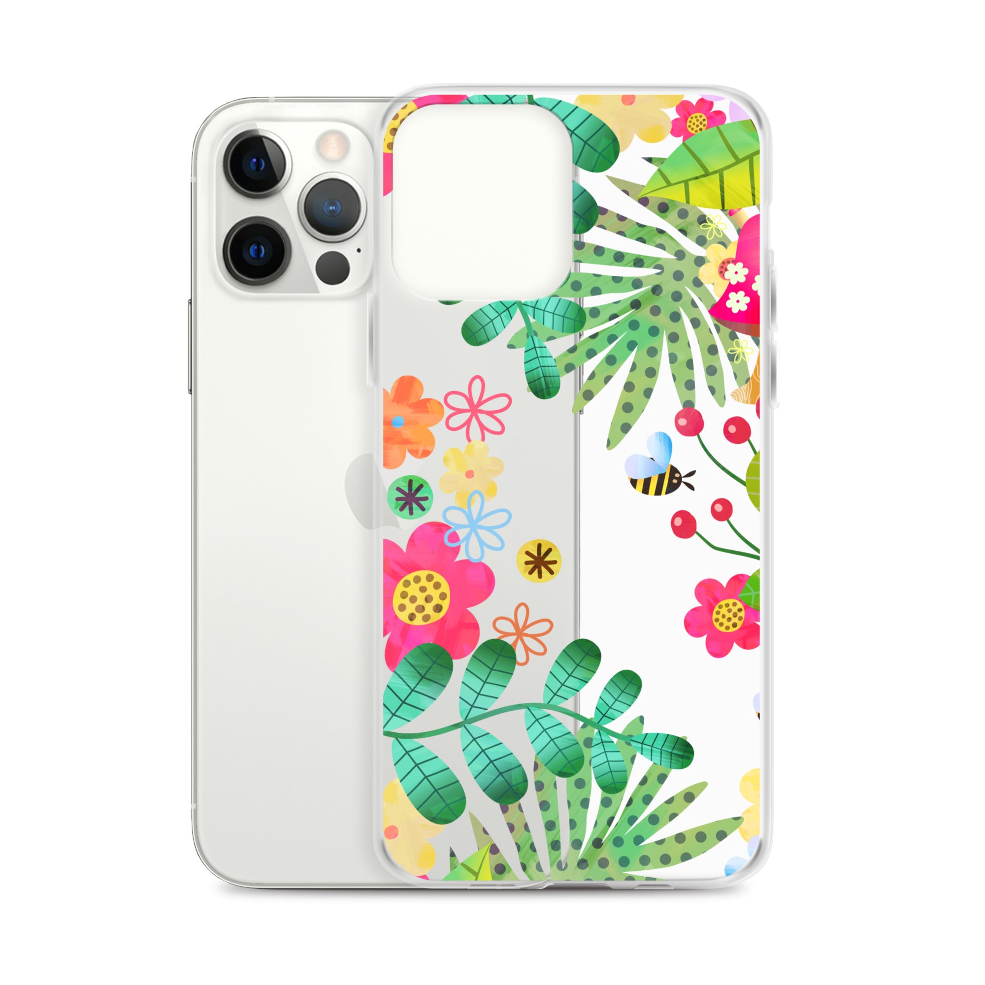 Clear Case for iPhone® Enchanted Forest Design III
