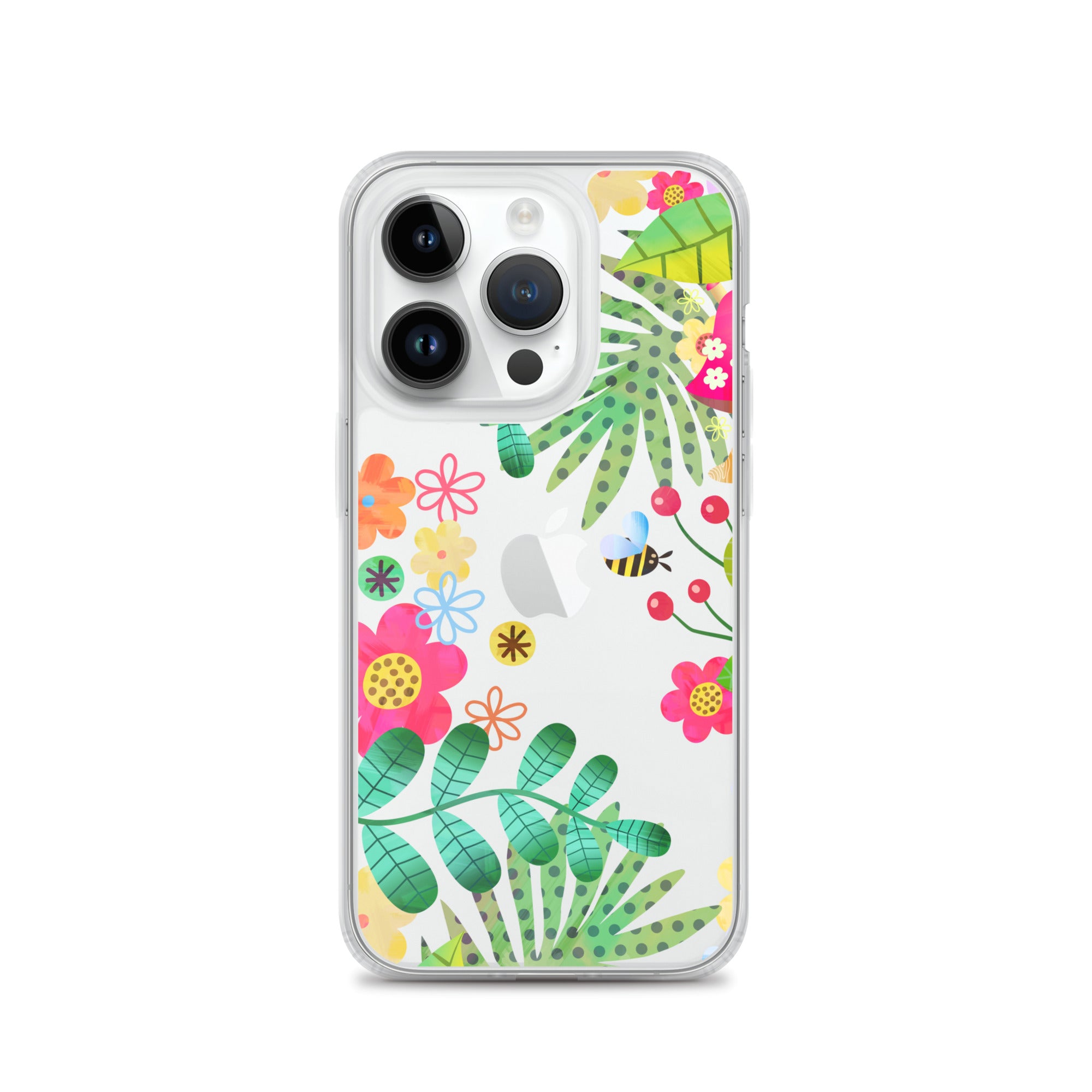 Clear Case for iPhone® Enchanted Forest Design III