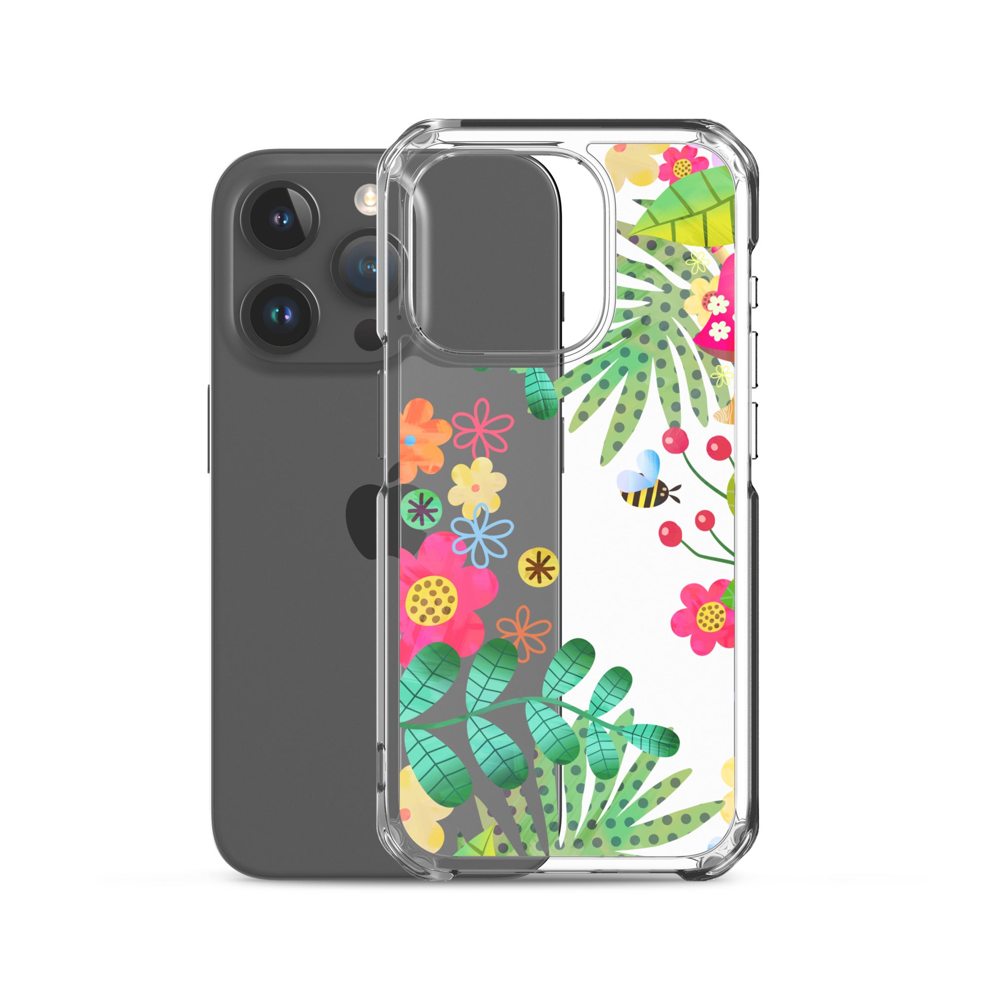 Clear Case for iPhone® Enchanted Forest Design III