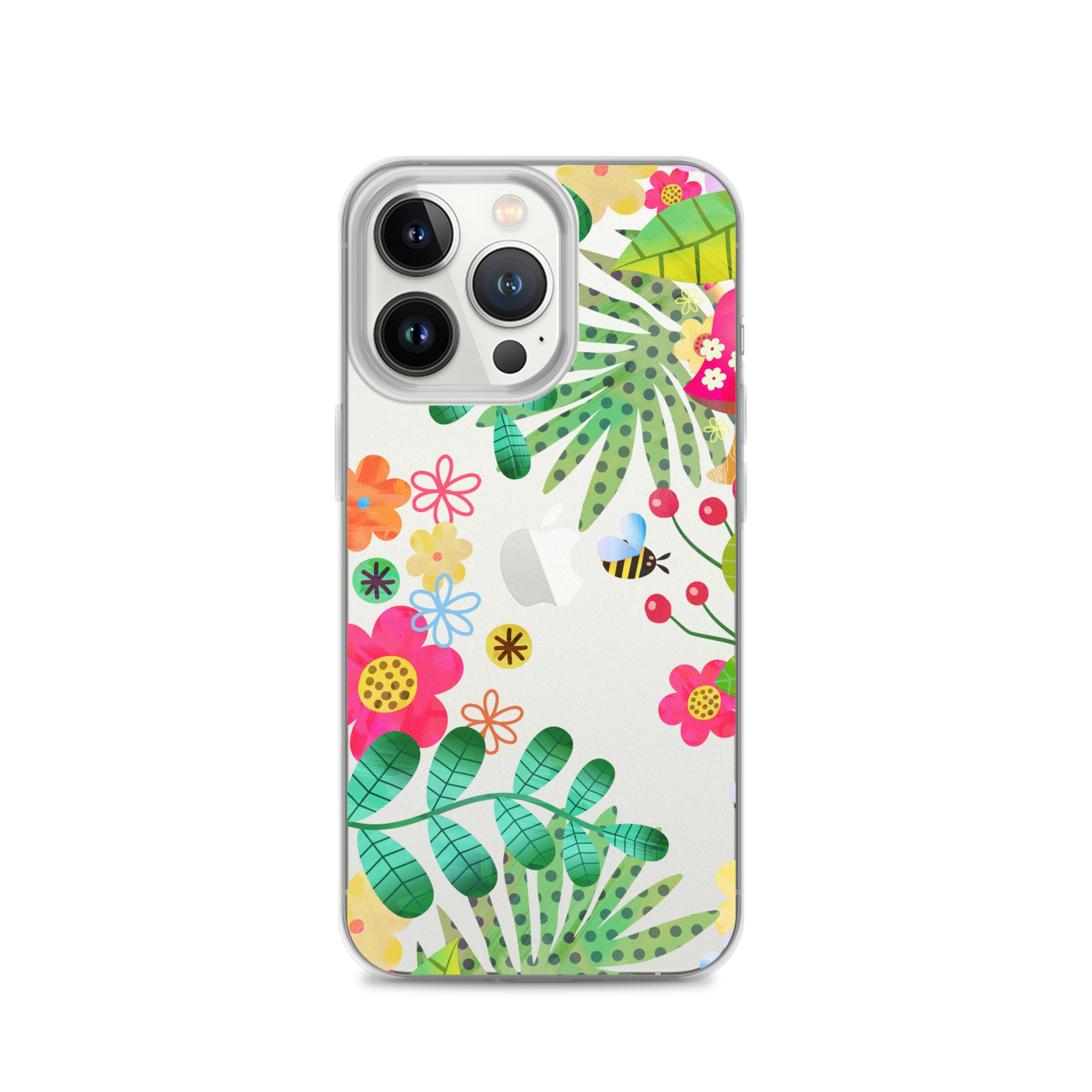 Clear Case for iPhone® Enchanted Forest Design III