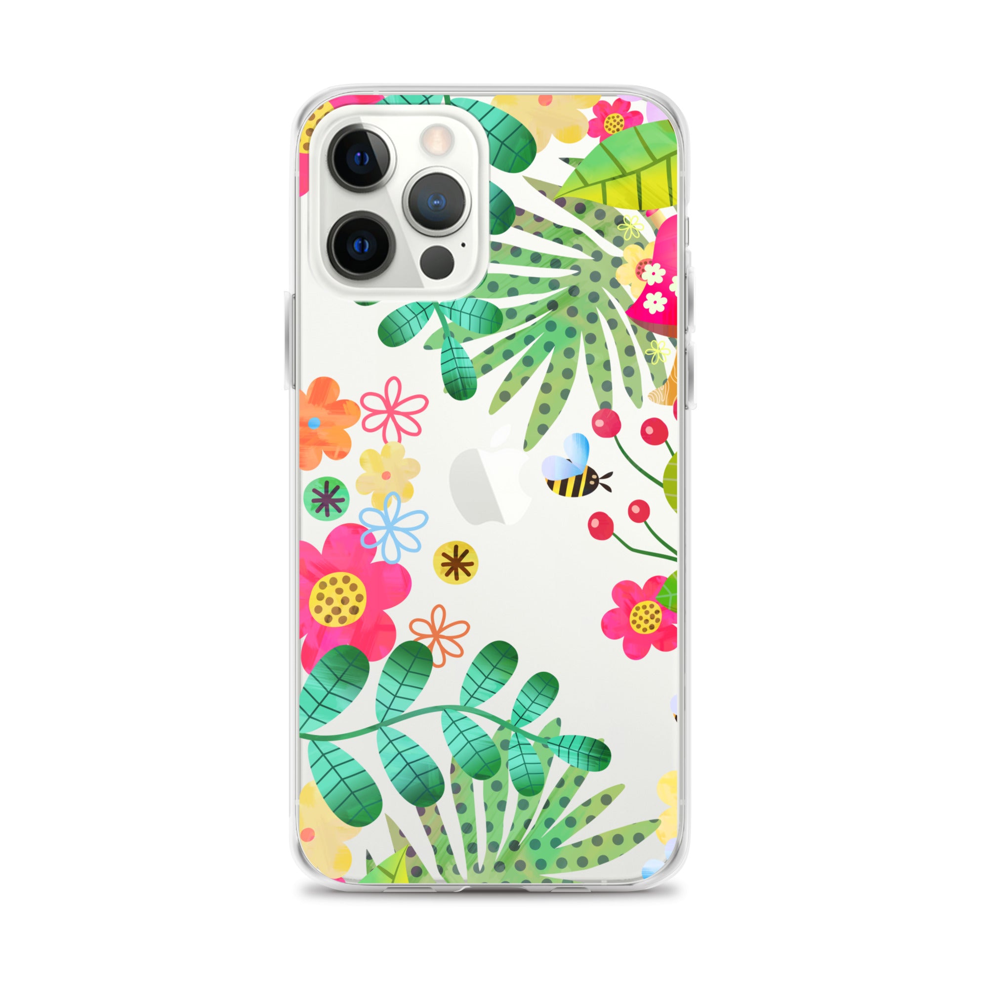 Clear Case for iPhone® Enchanted Forest Design III