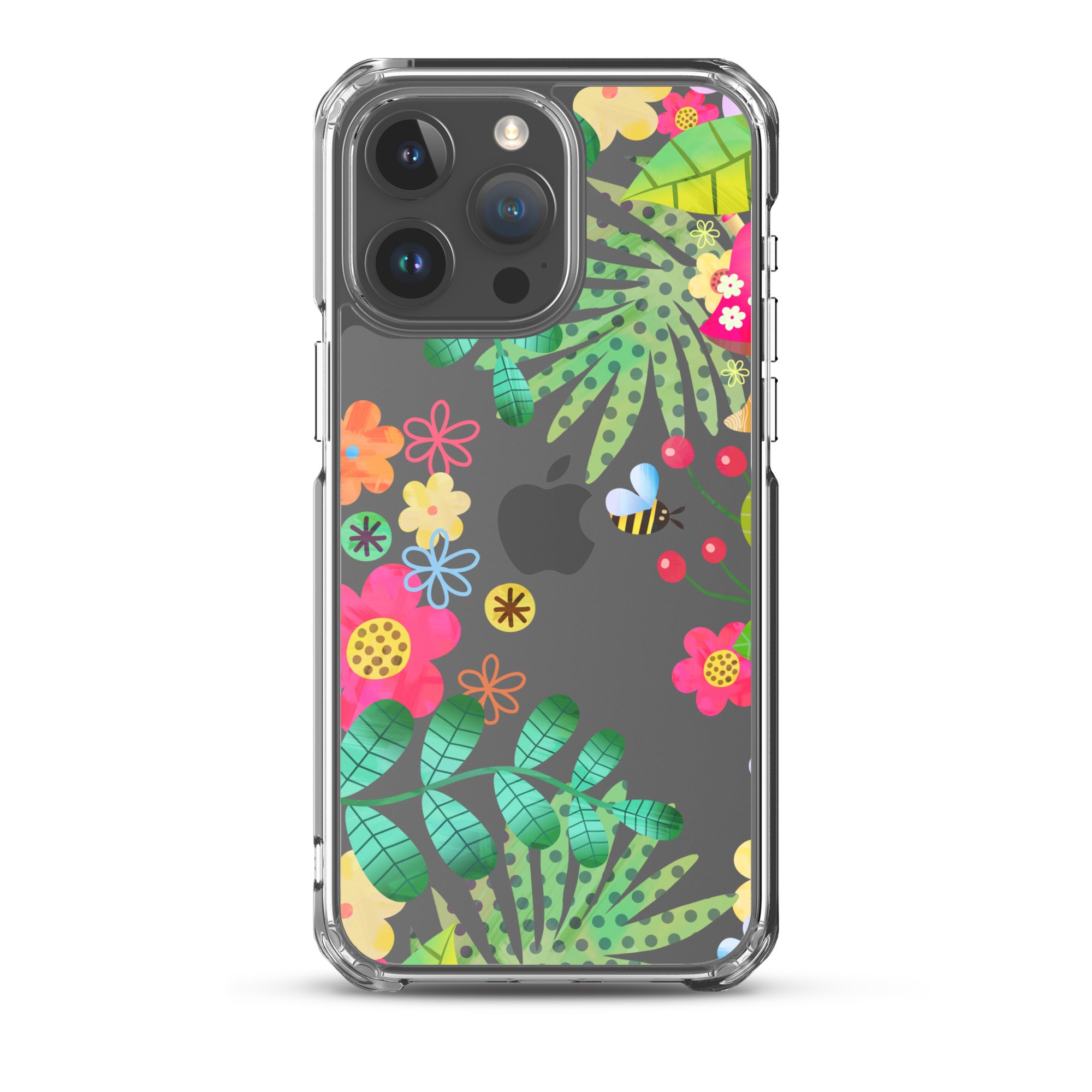 Clear Case for iPhone® Enchanted Forest Design III