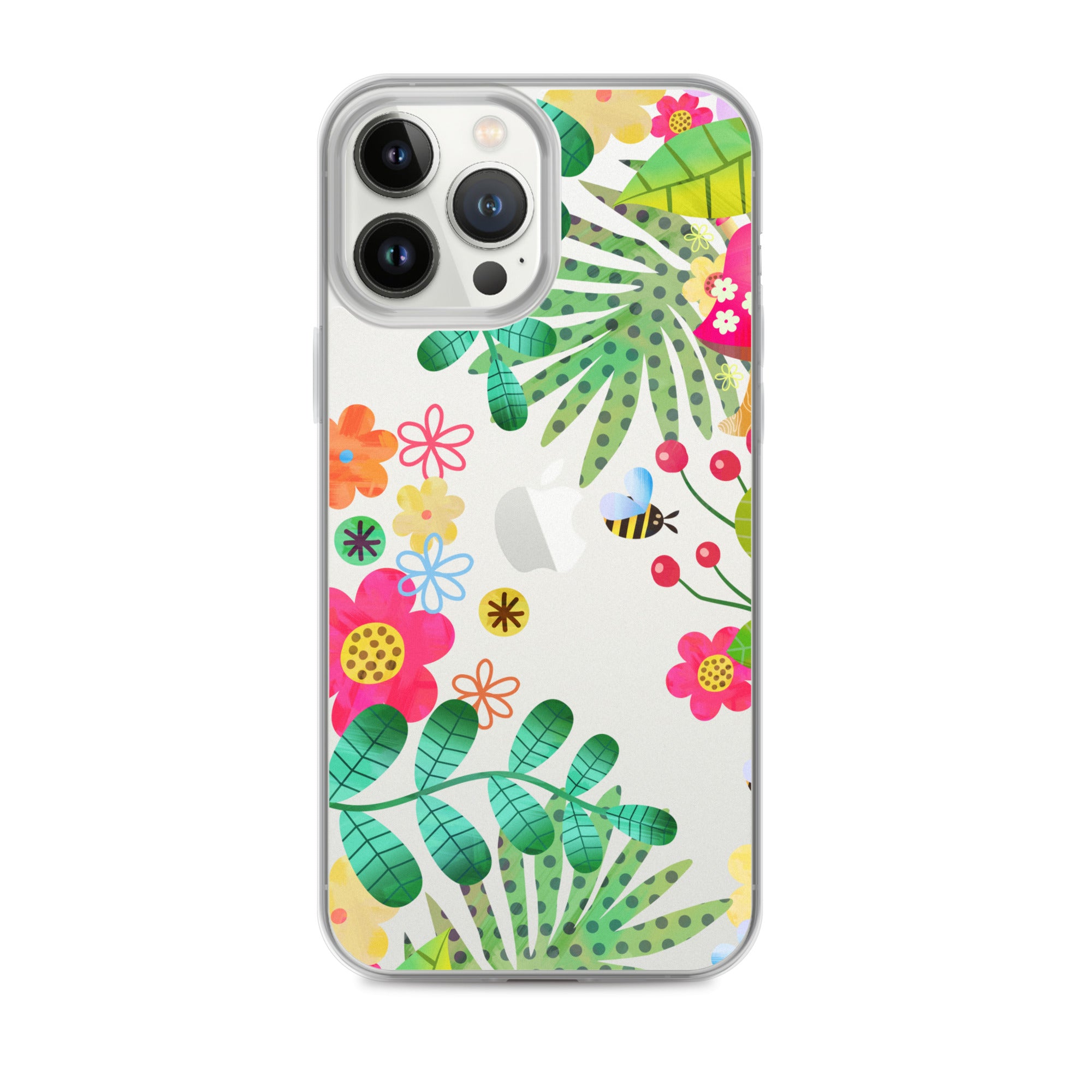Clear Case for iPhone® Enchanted Forest Design III