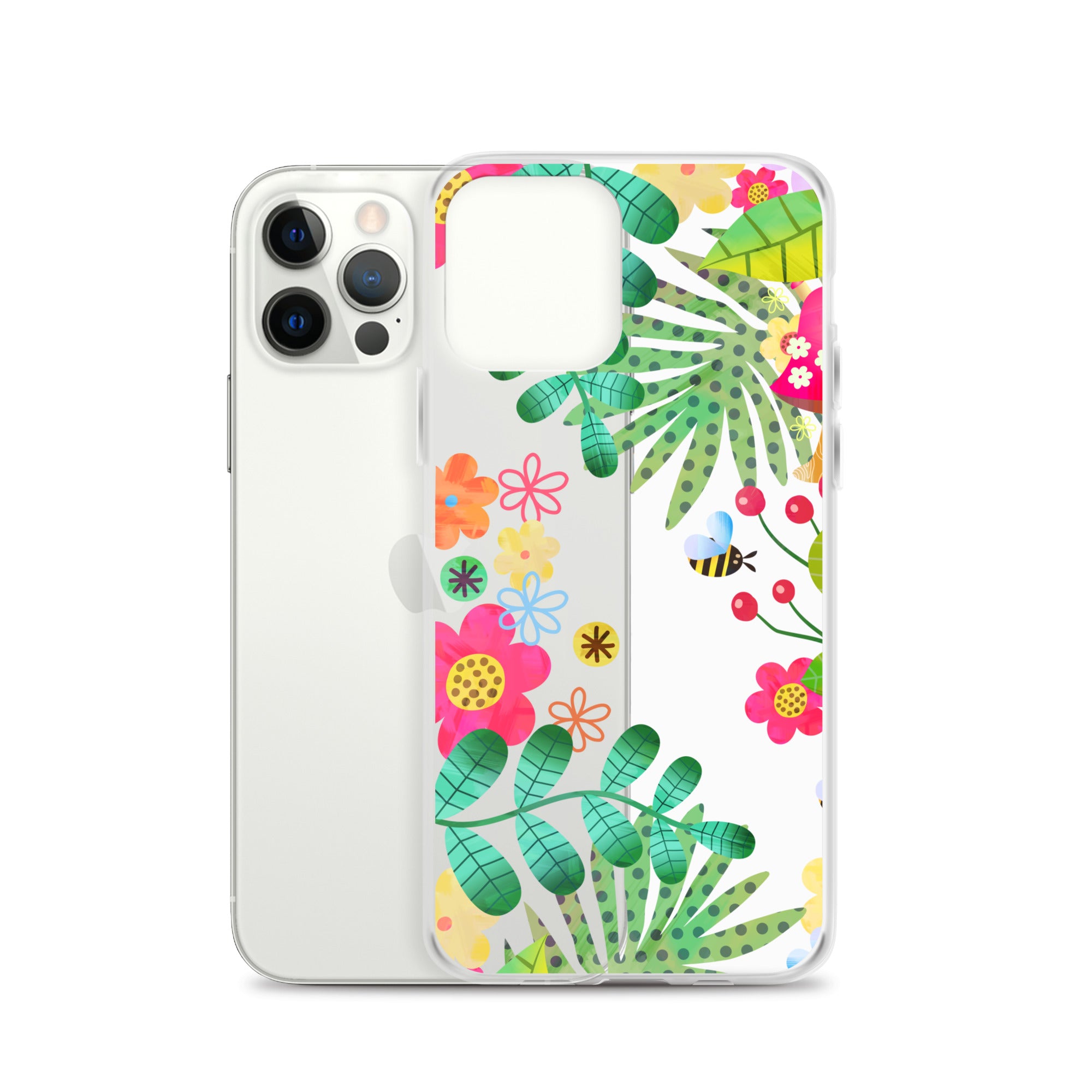 Clear Case for iPhone® Enchanted Forest Design III