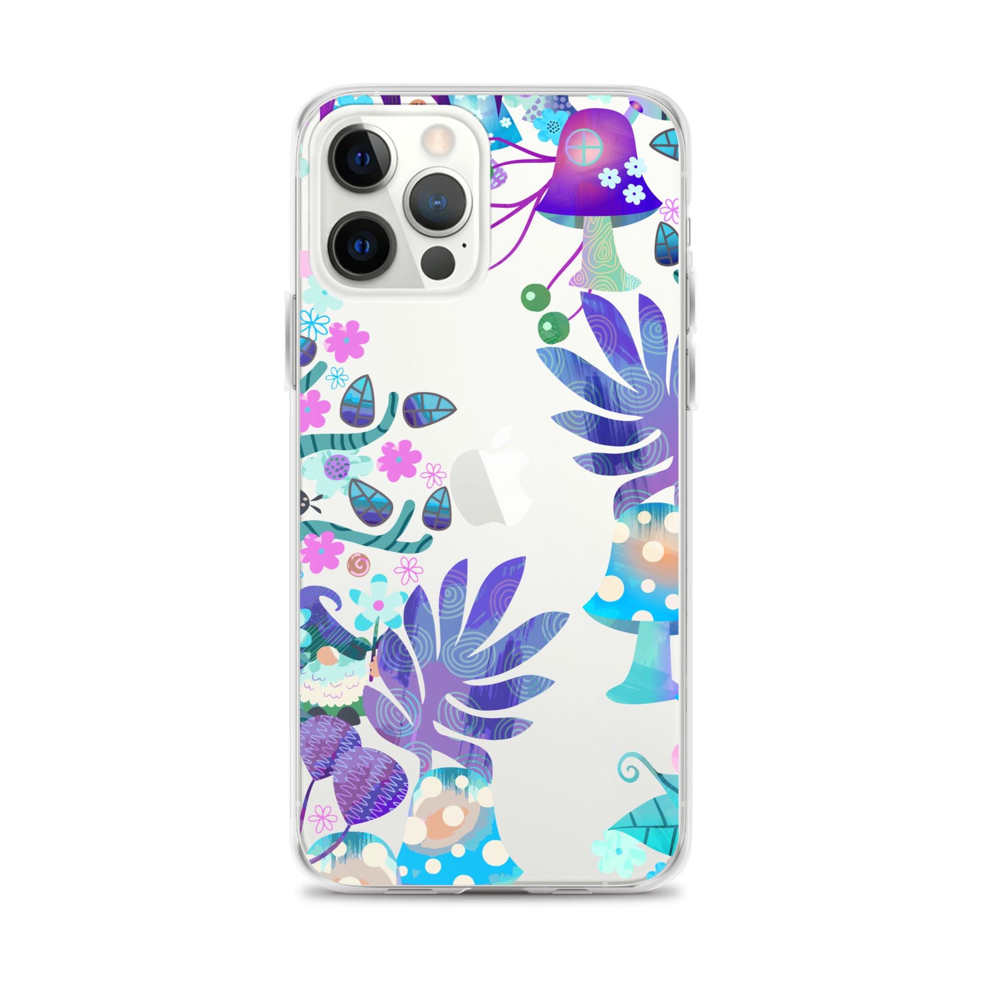 Clear Case for iPhone® Enchanted Forest Design IV