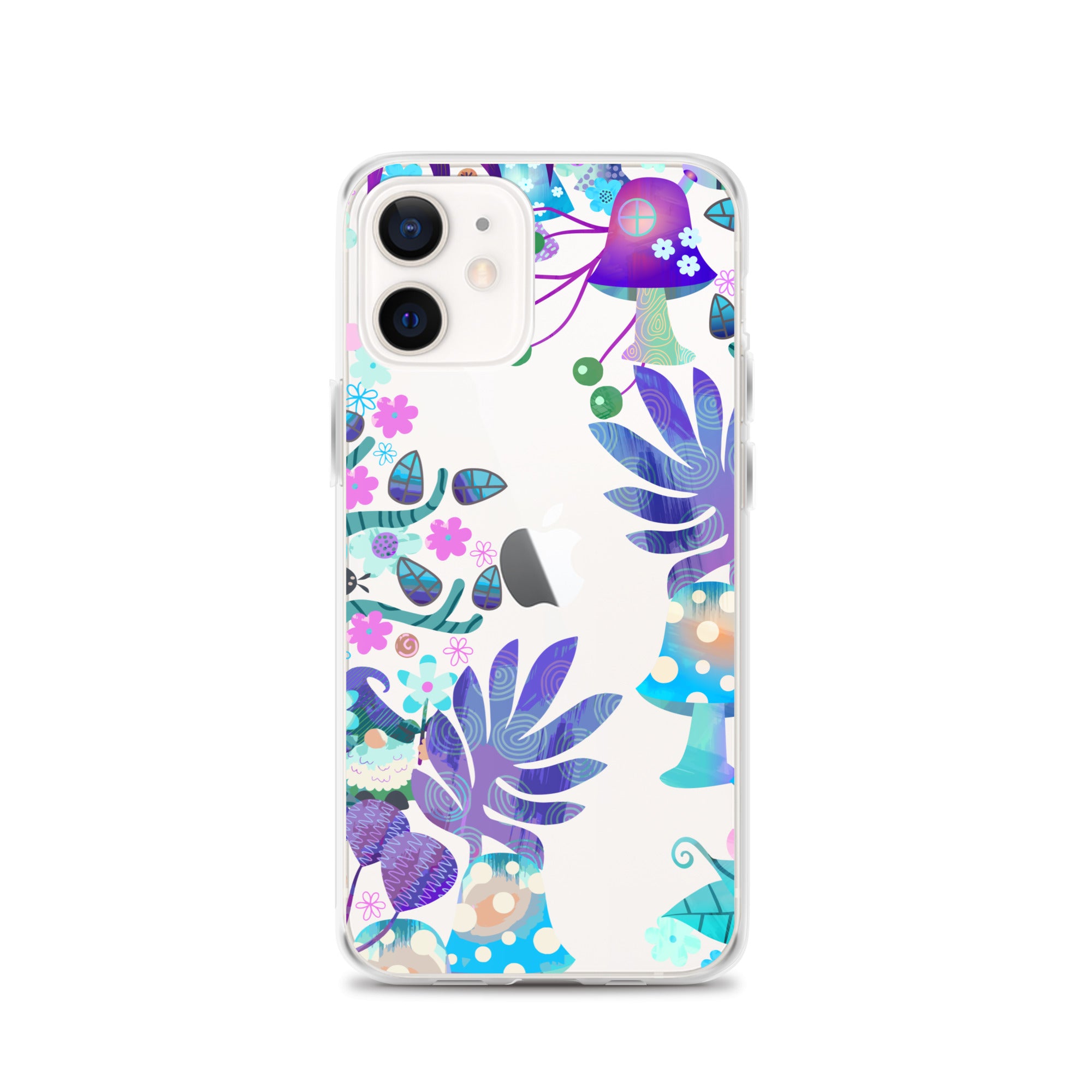 Clear Case for iPhone® Enchanted Forest Design IV