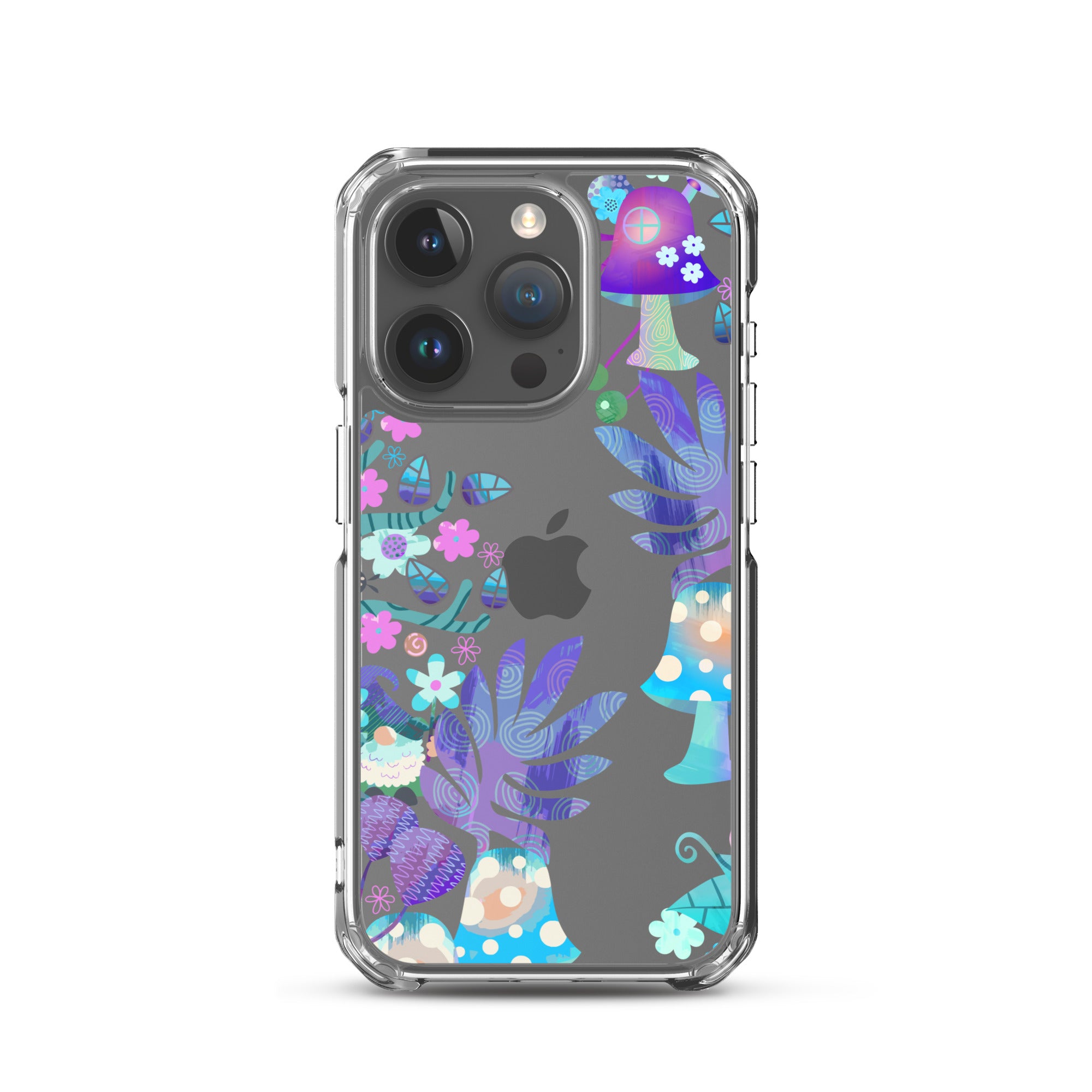 Clear Case for iPhone® Enchanted Forest Design IV