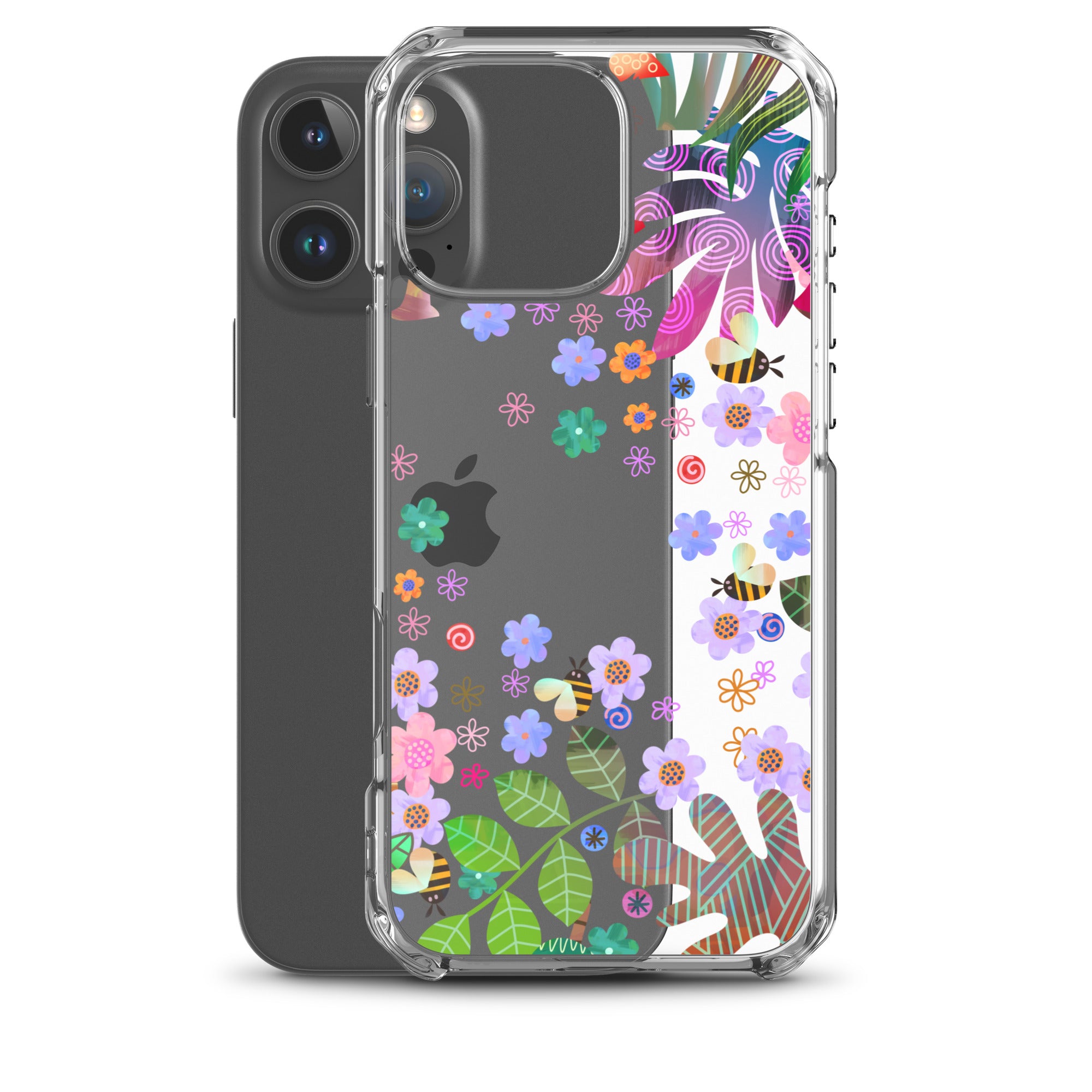 Clear Case for iPhone® Enchanted Forest Design V