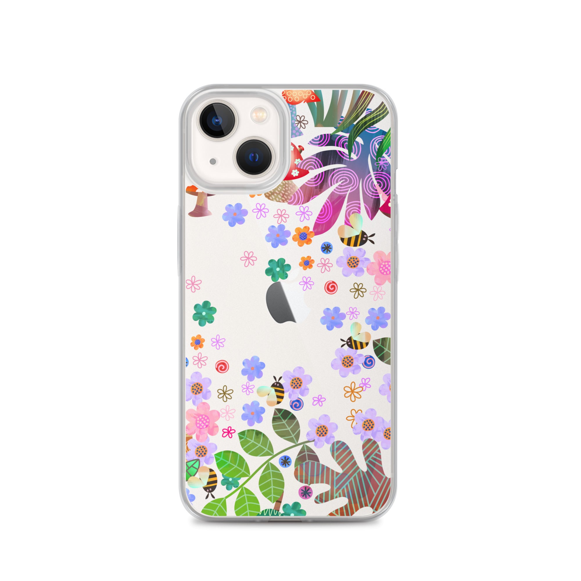 Clear Case for iPhone® Enchanted Forest Design V