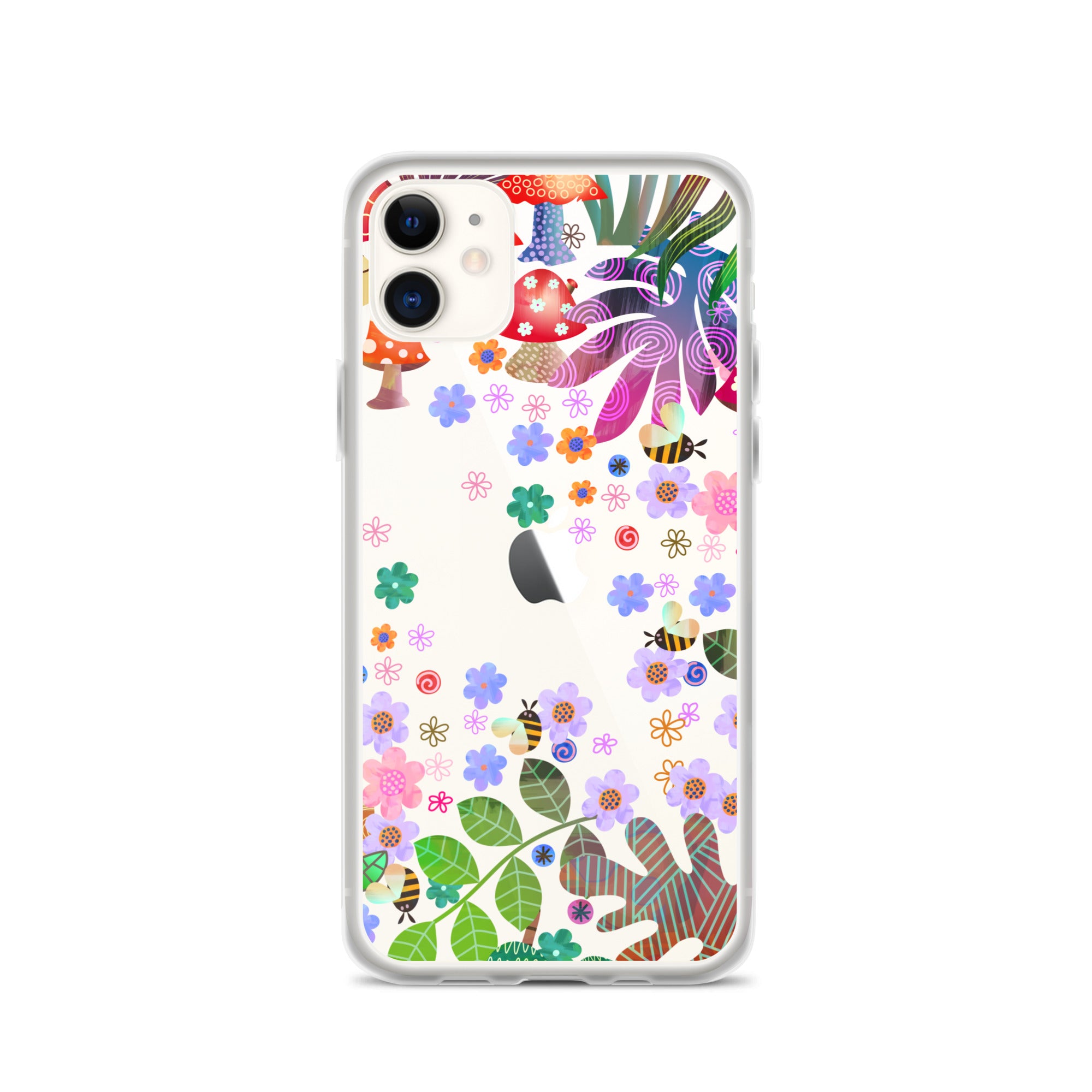 Clear Case for iPhone® Enchanted Forest Design V