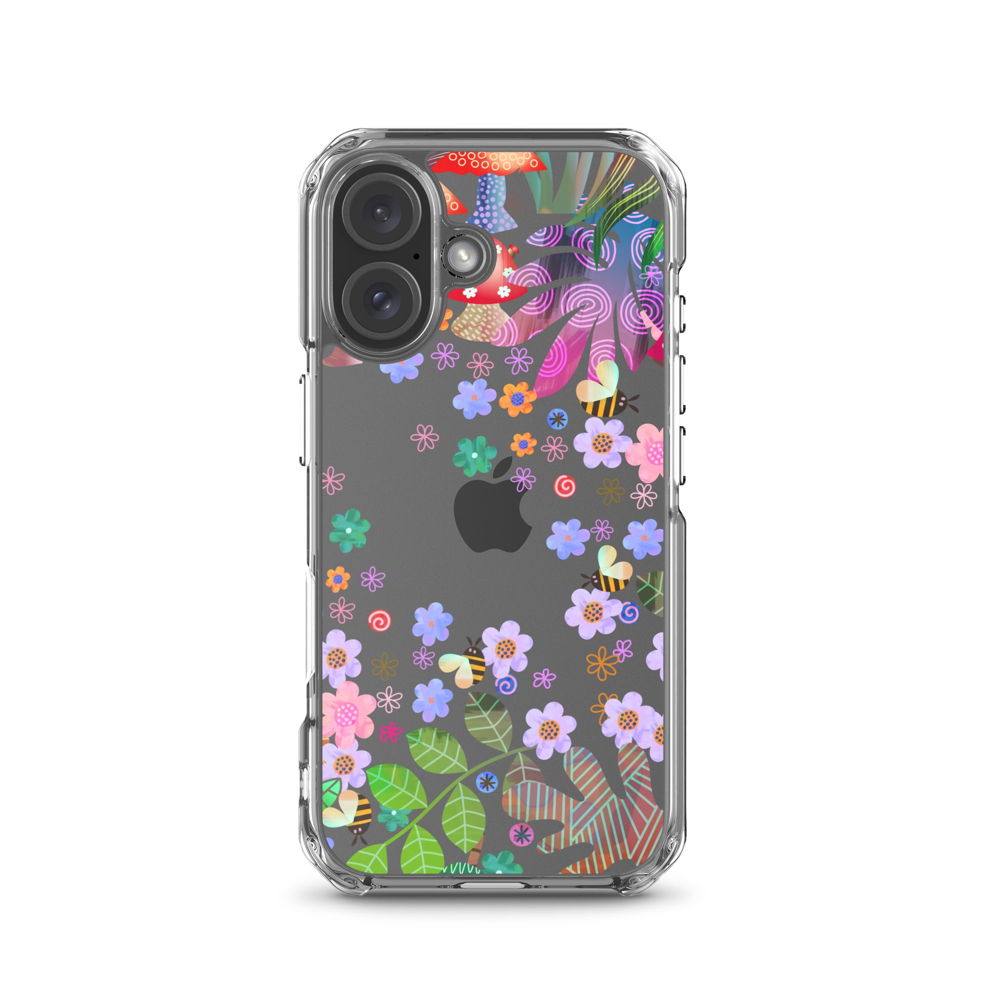 Clear Case for iPhone® Enchanted Forest Design V