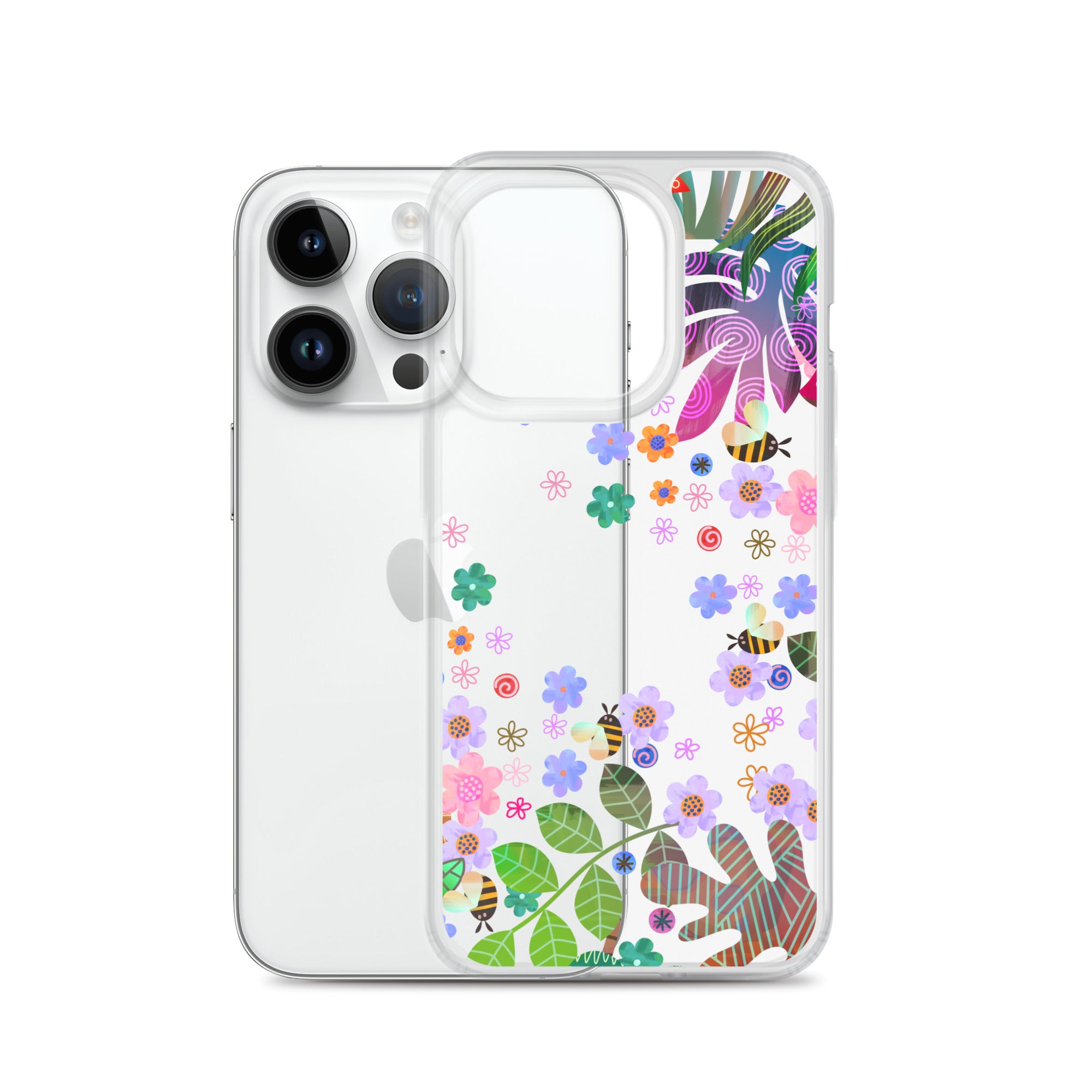 Clear Case for iPhone® Enchanted Forest Design V