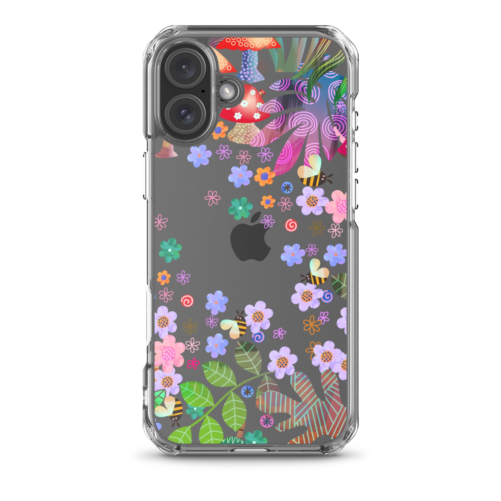 Clear Case for iPhone® Enchanted Forest Design V