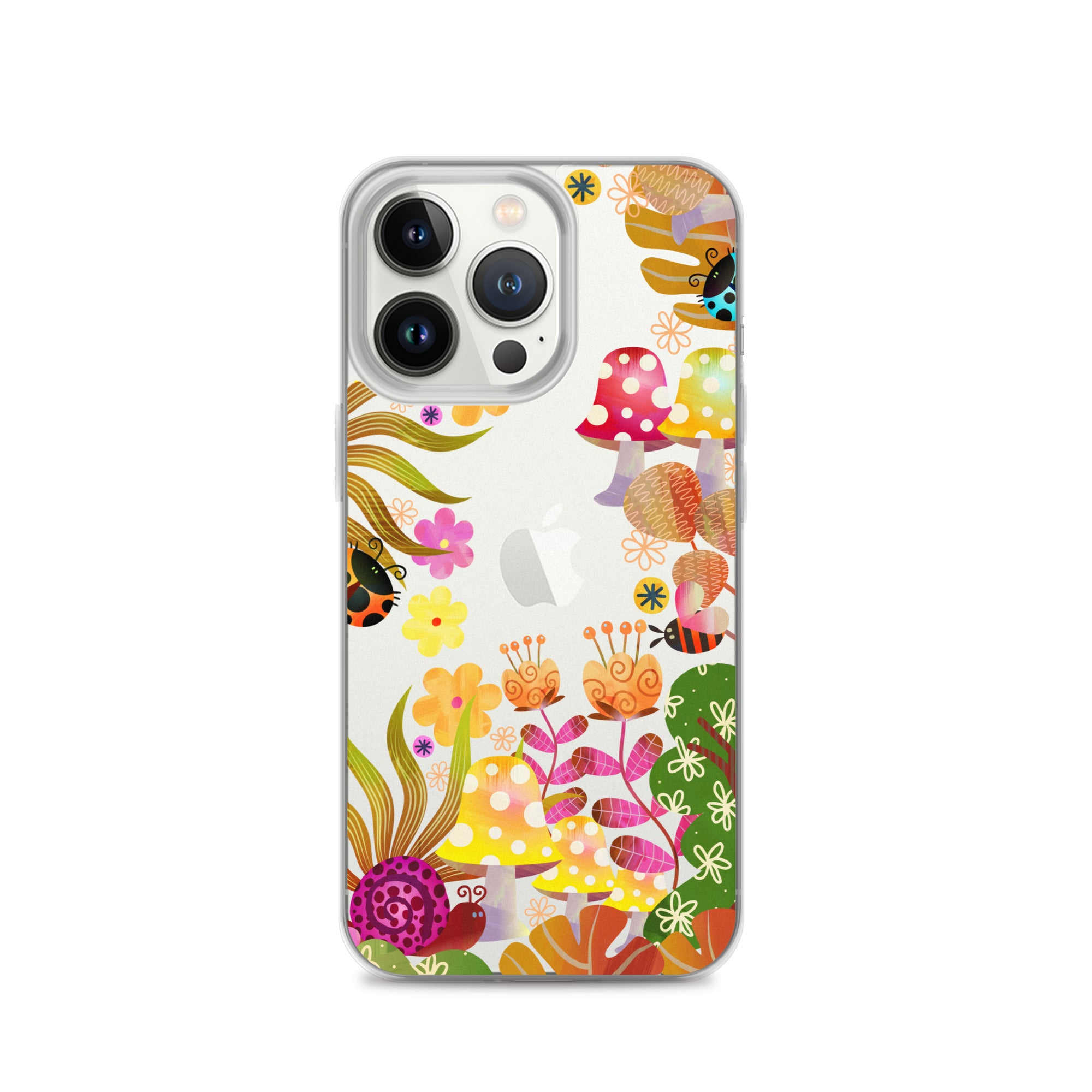 Clear Case for iPhone® Enchanted Forest Design VI