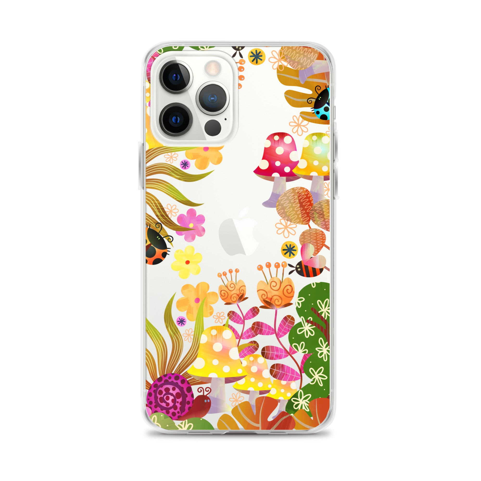 Clear Case for iPhone® Enchanted Forest Design VI