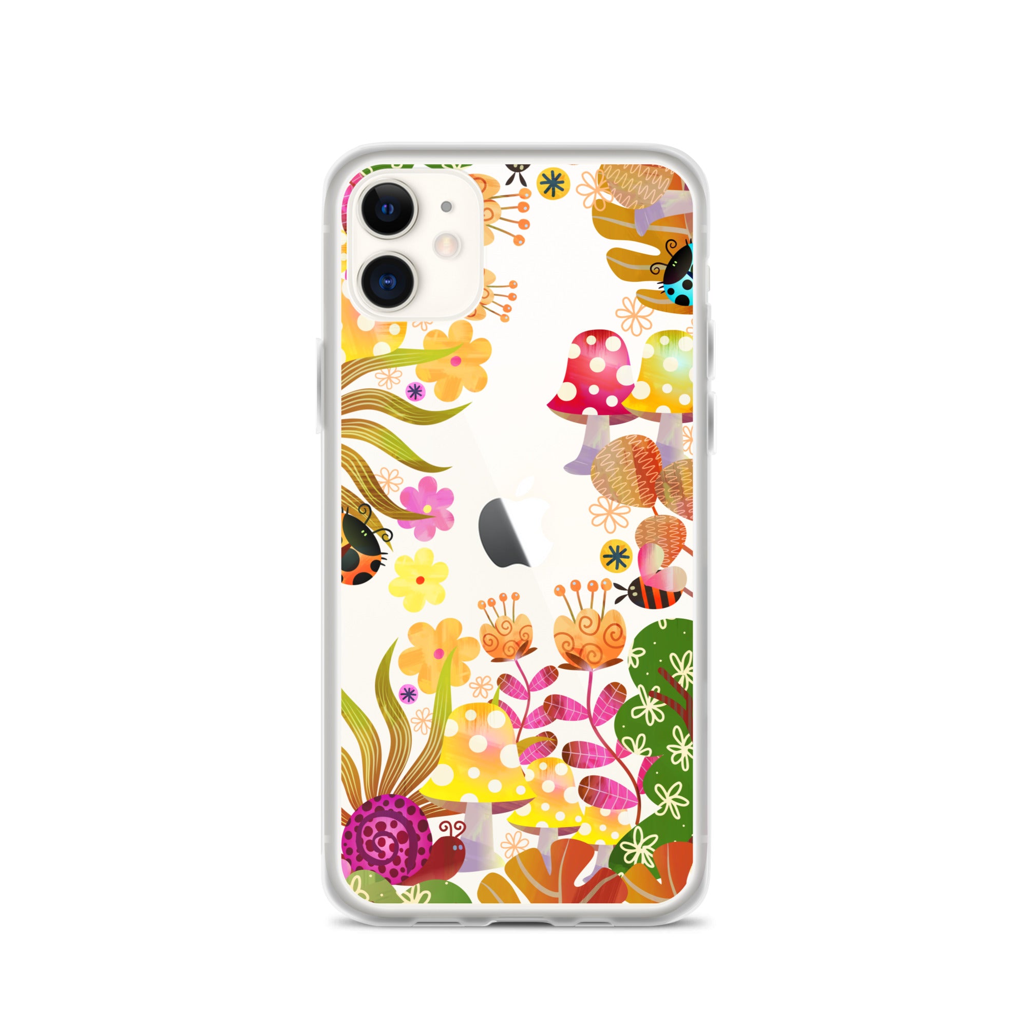 Clear Case for iPhone® Enchanted Forest Design VI
