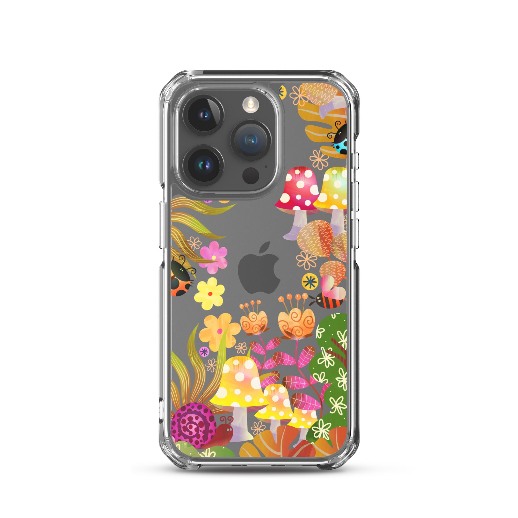 Clear Case for iPhone® Enchanted Forest Design VI