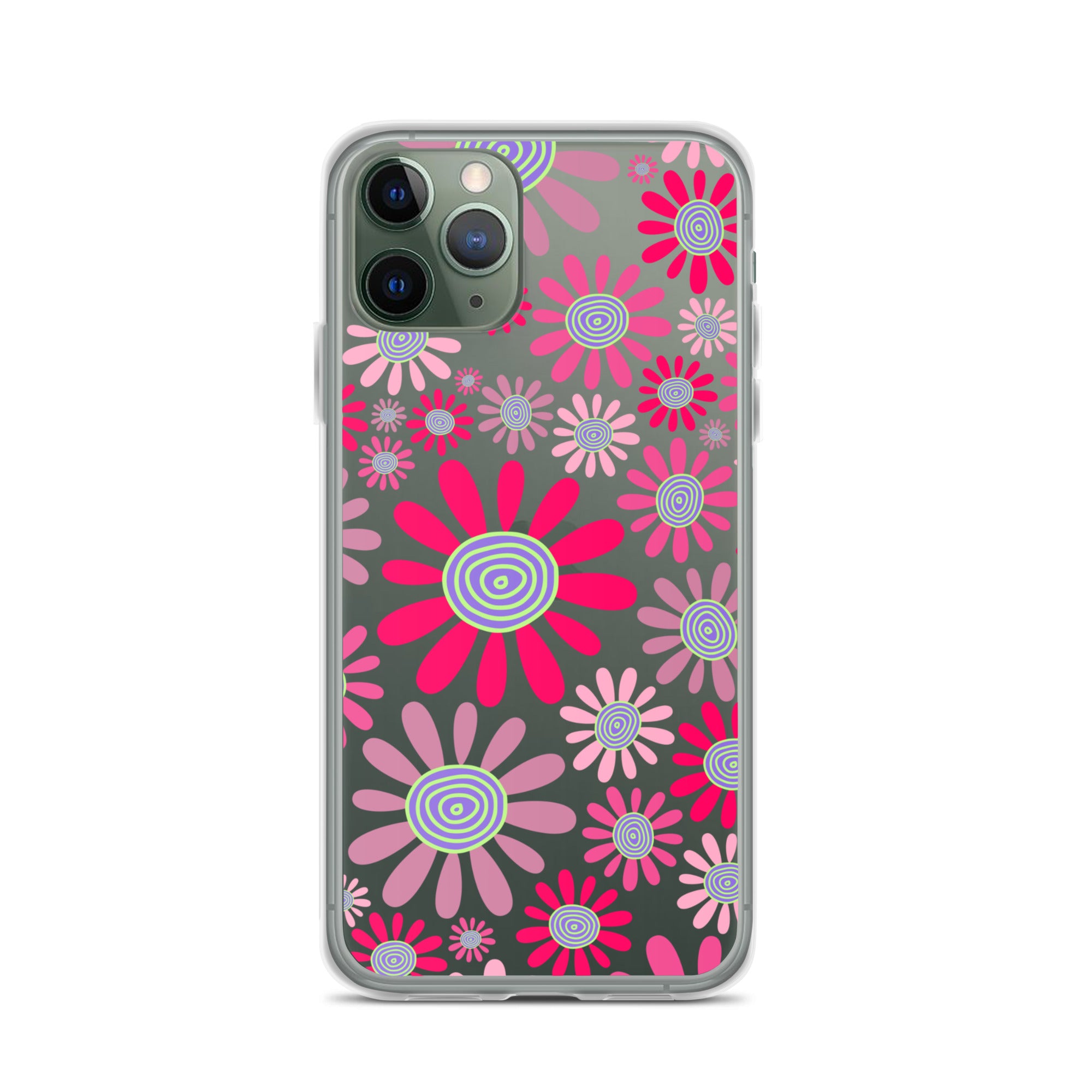 Clear Case for iPhone® Floral Daisy Design I