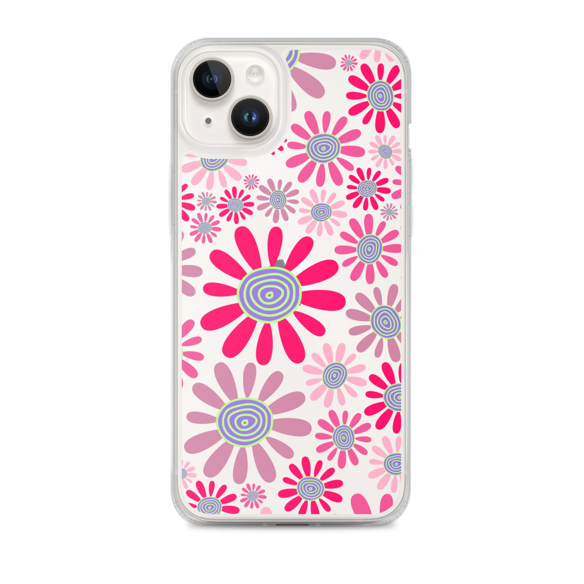 Clear Case for iPhone® Floral Daisy Design I