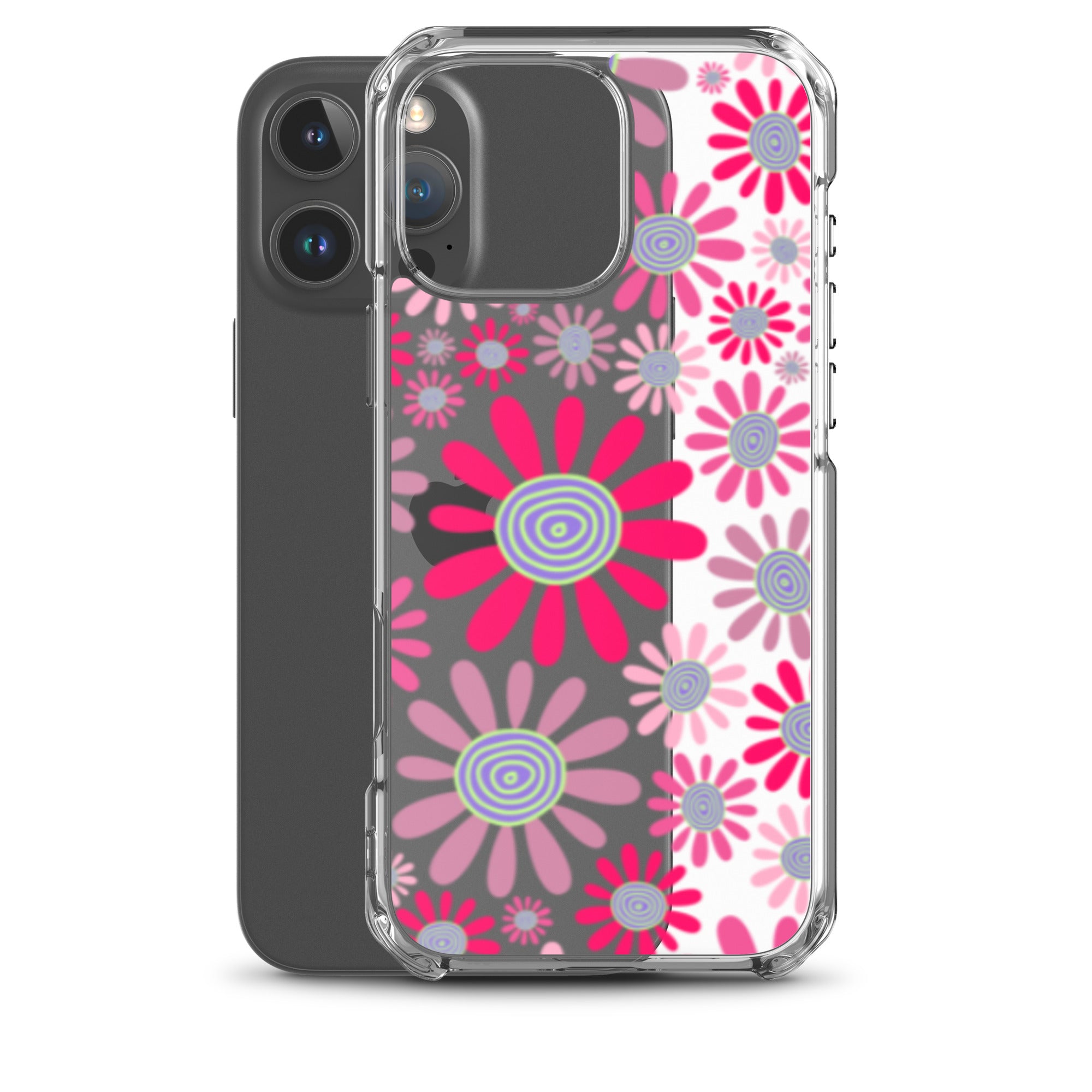 Clear Case for iPhone® Floral Daisy Design I