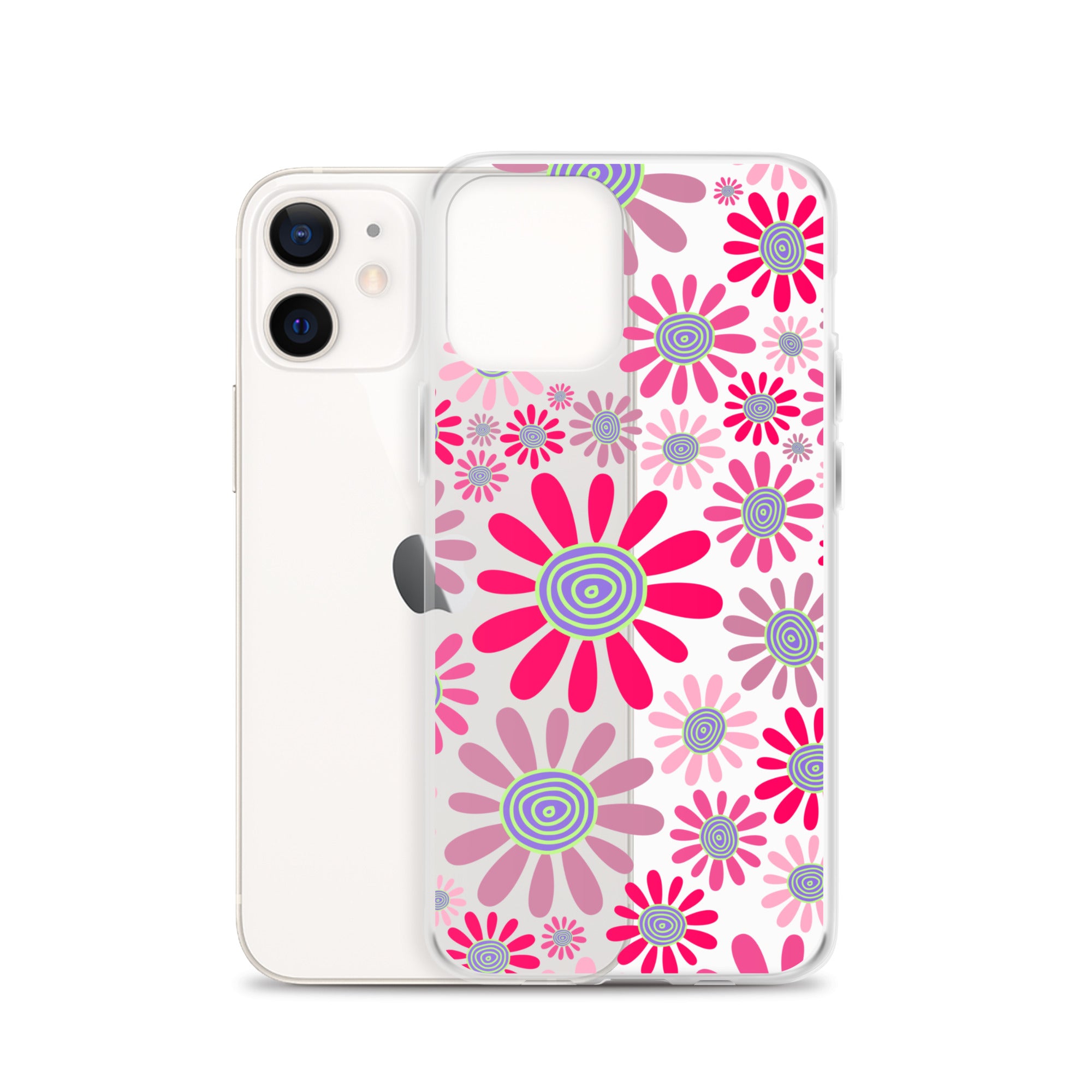 Clear Case for iPhone® Floral Daisy Design I