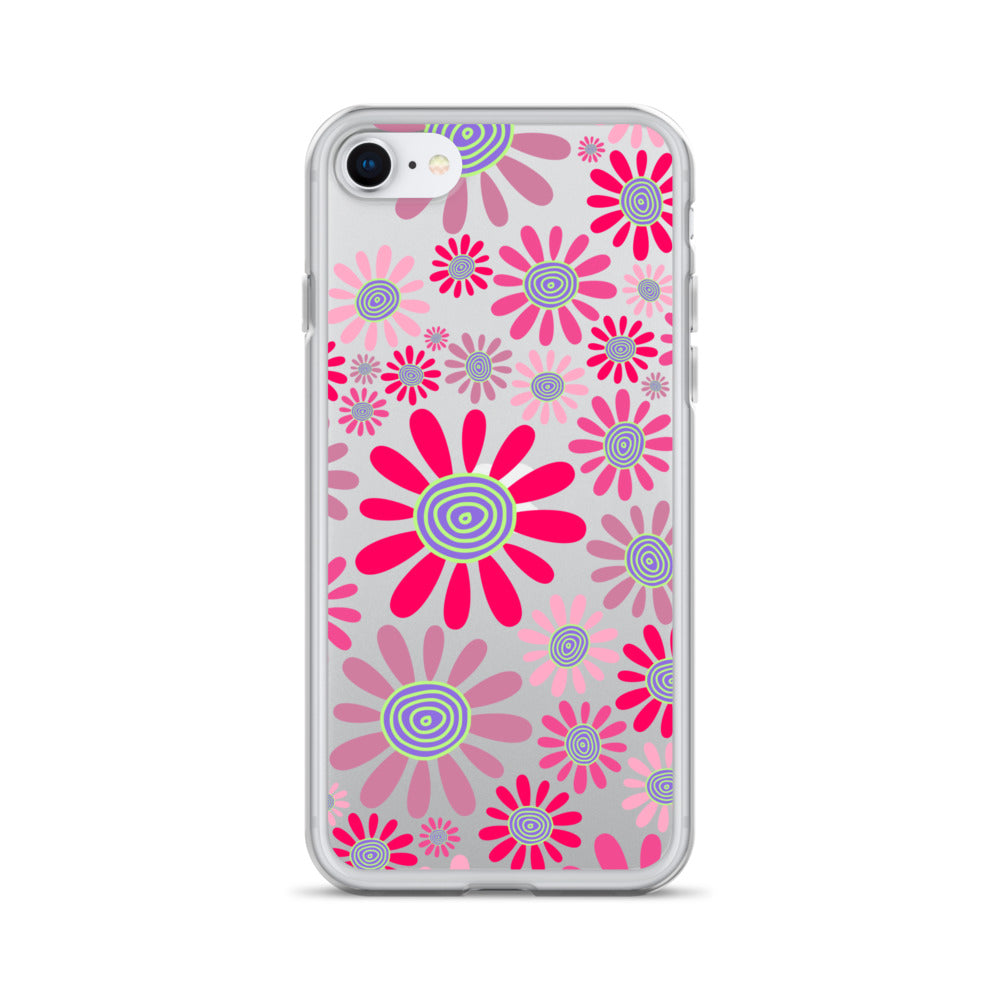 Clear Case for iPhone® Floral Daisy Design I