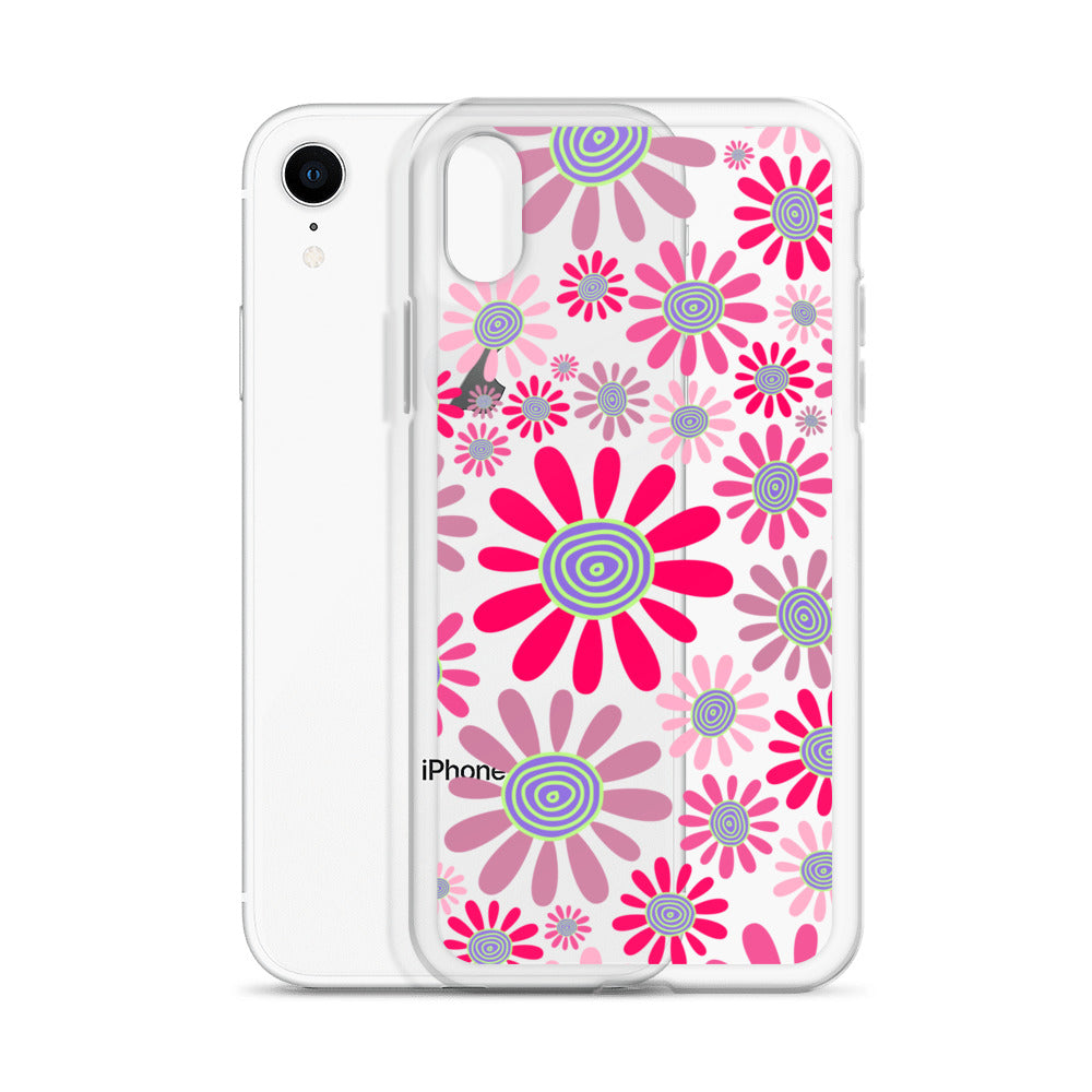 Clear Case for iPhone® Floral Daisy Design I