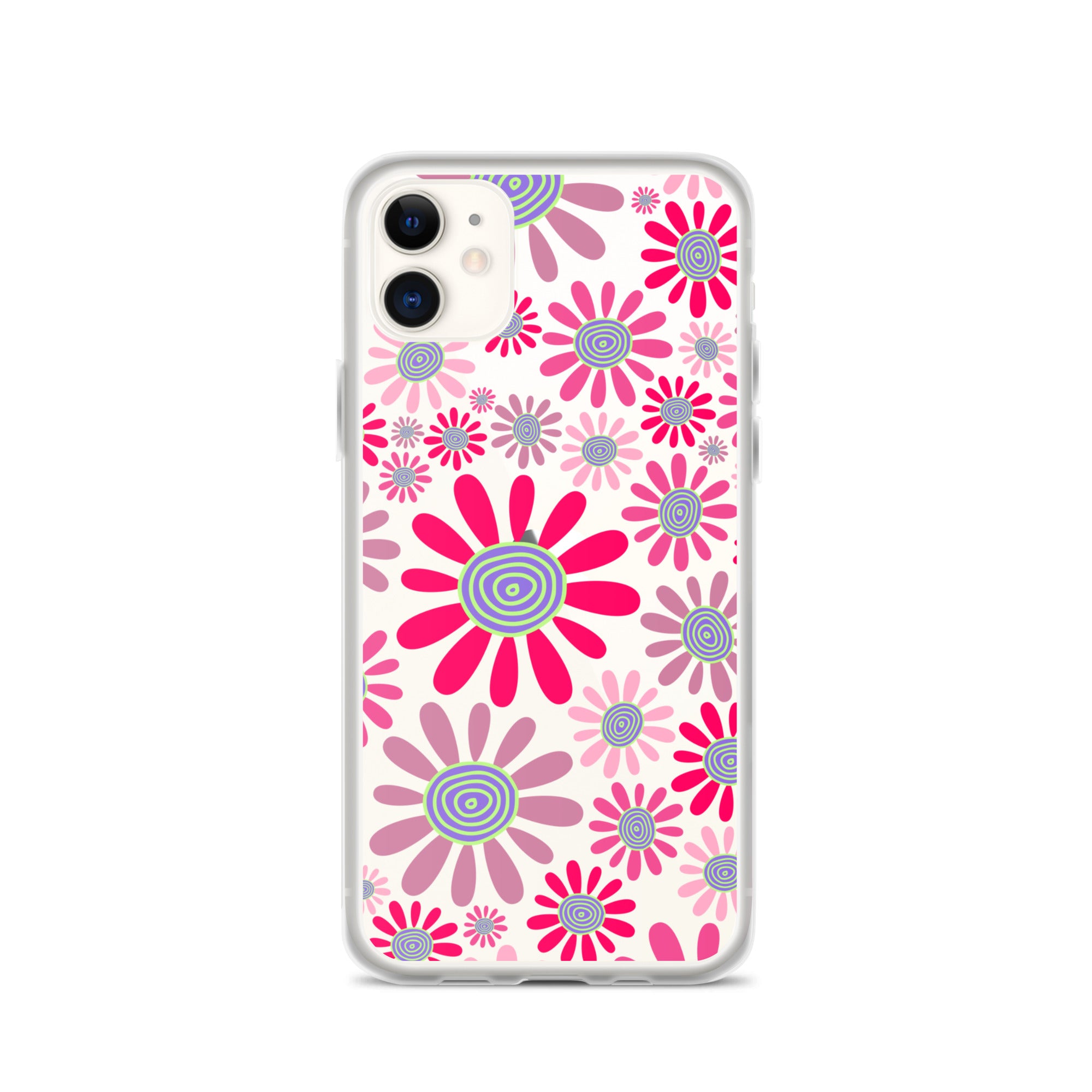 Clear Case for iPhone® Floral Daisy Design I