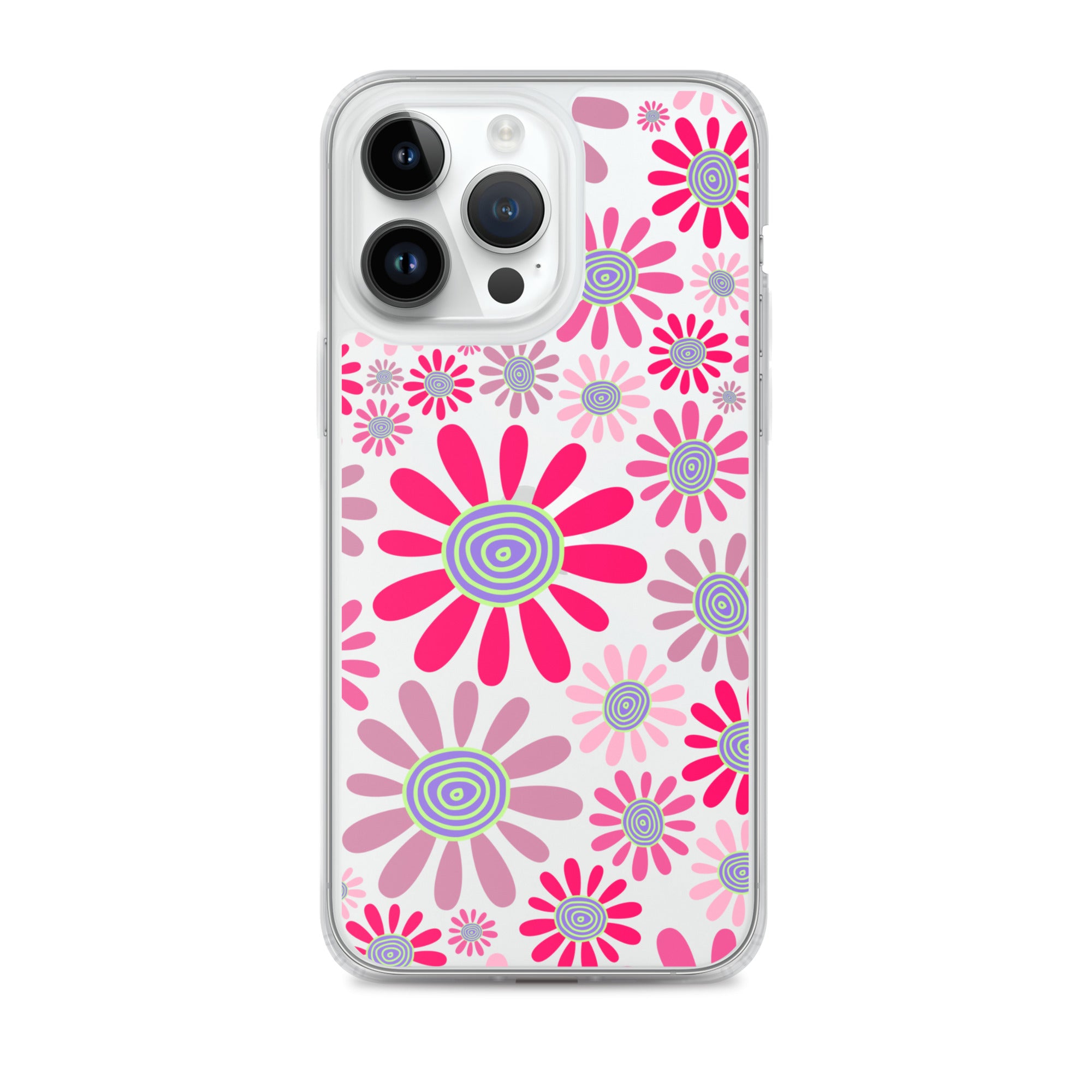 Clear Case for iPhone® Floral Daisy Design I