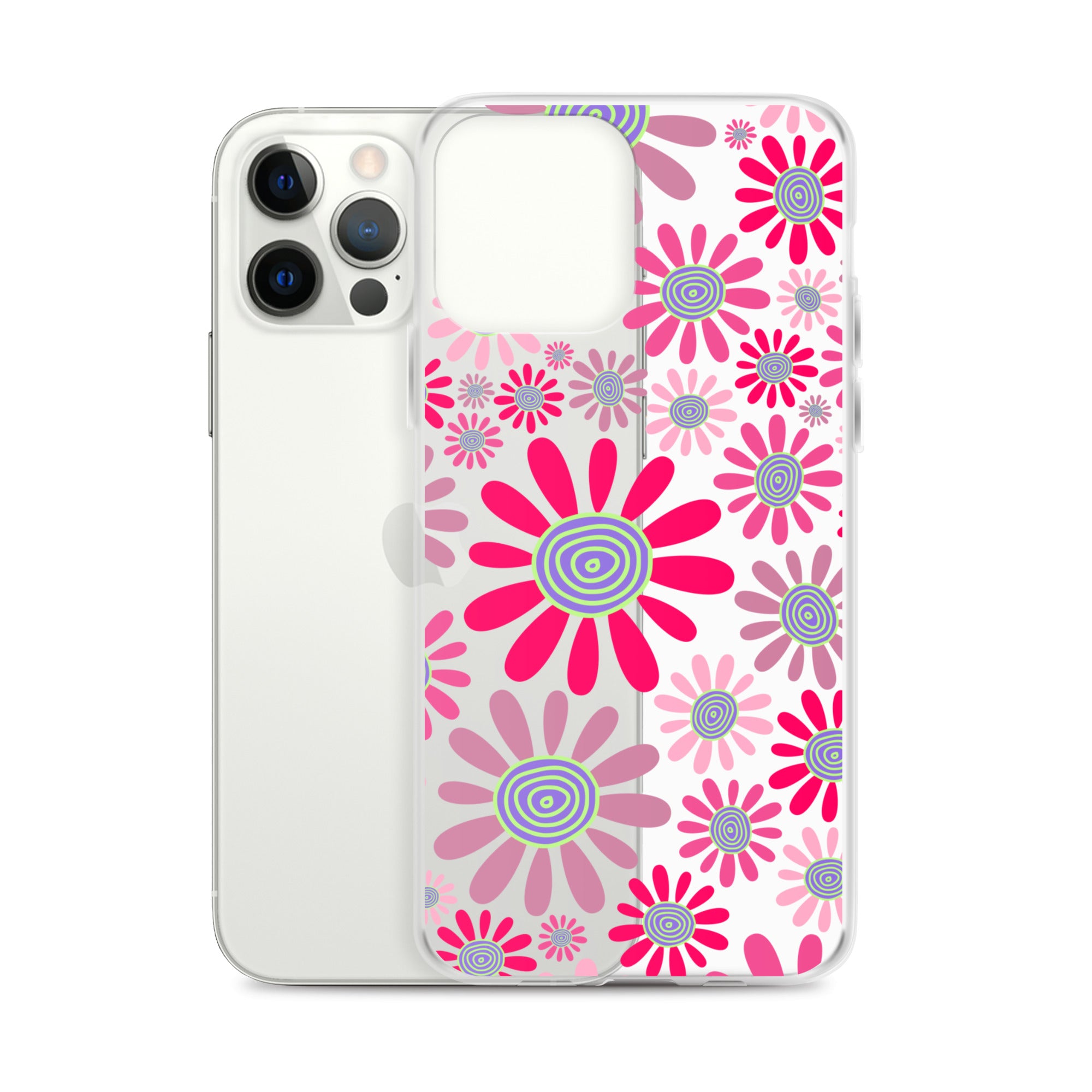 Clear Case for iPhone® Floral Daisy Design I