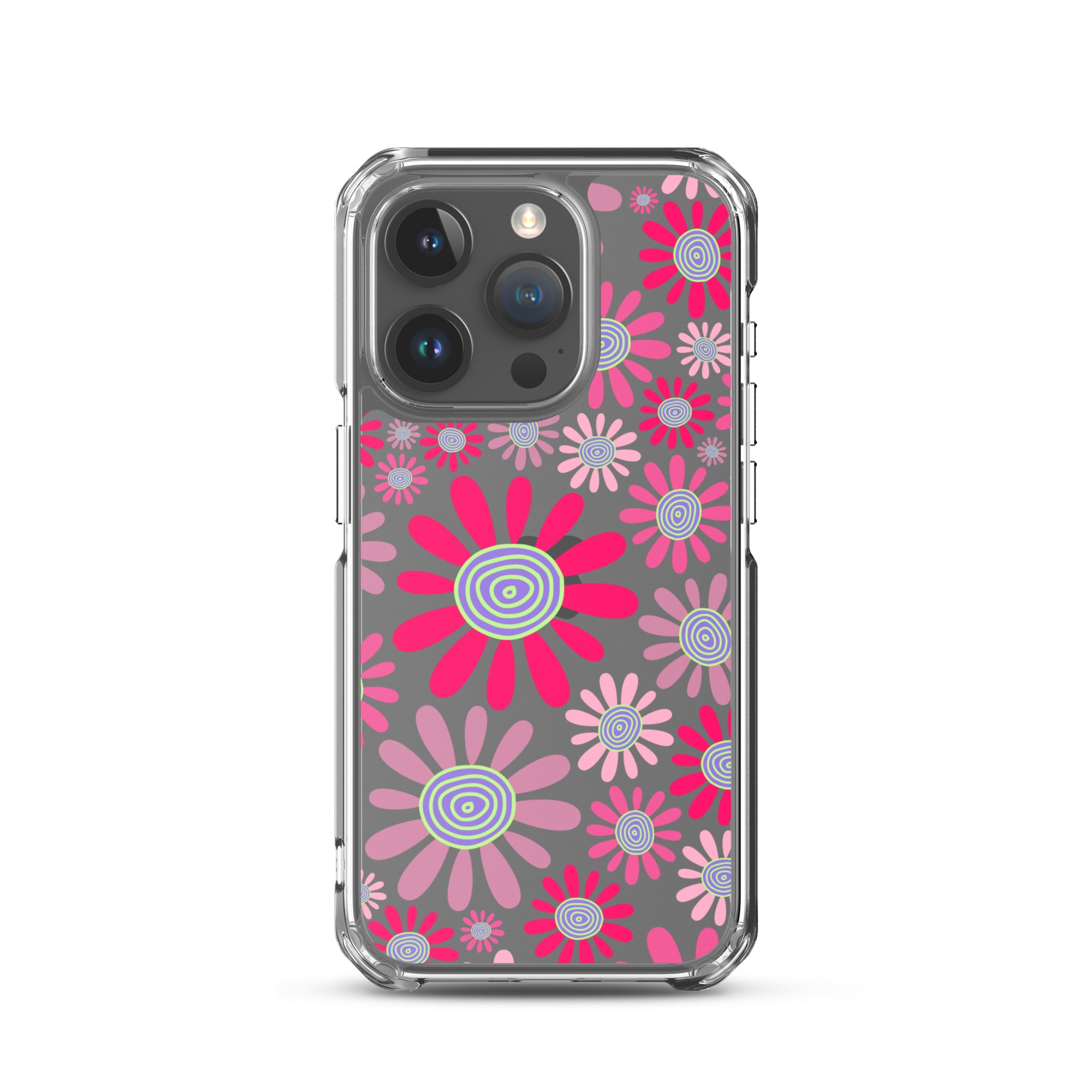 Clear Case for iPhone® Floral Daisy Design I