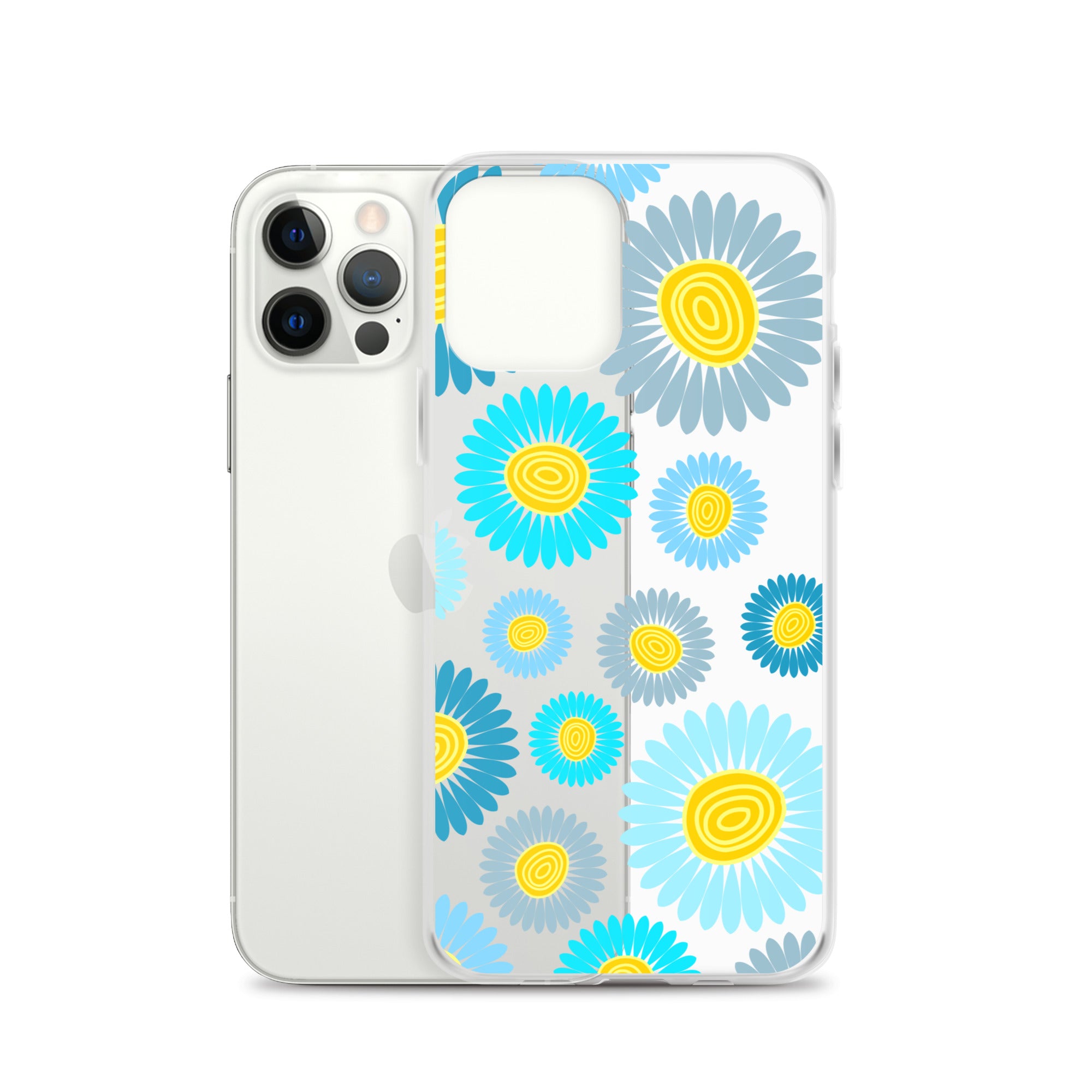 Clear Case for iPhone® Floral Daisy Design II