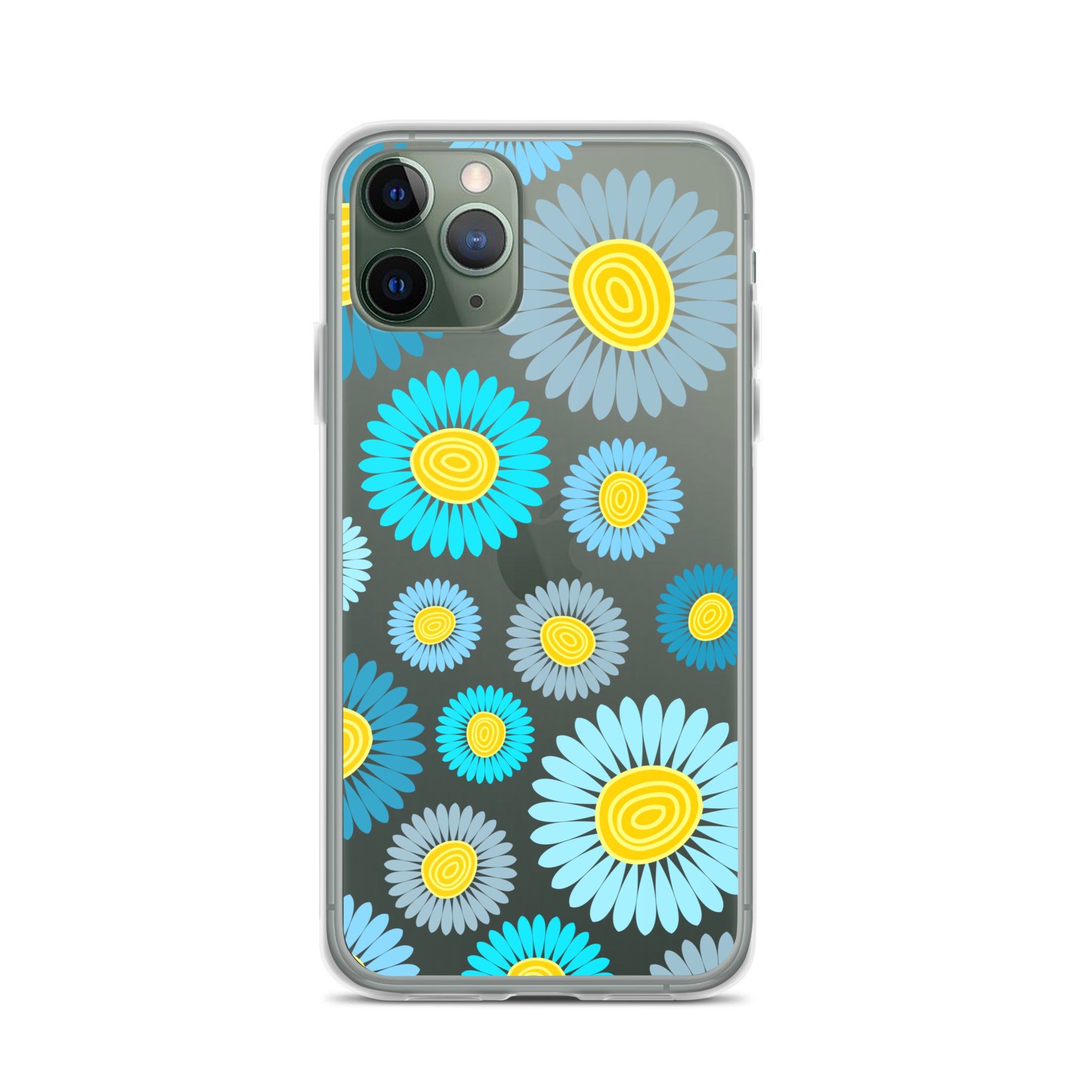 Clear Case for iPhone® Floral Daisy Design II
