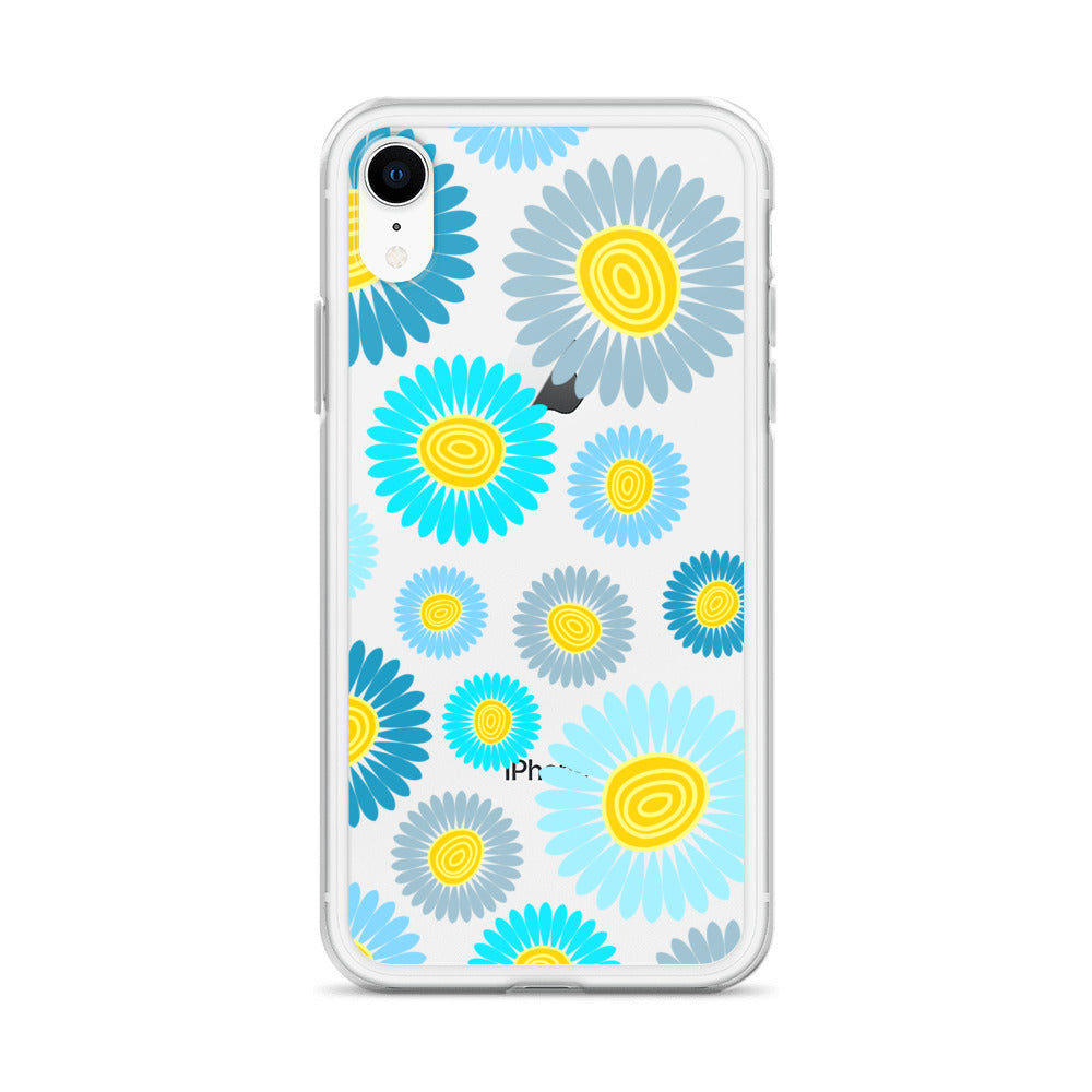 Clear Case for iPhone® Floral Daisy Design II