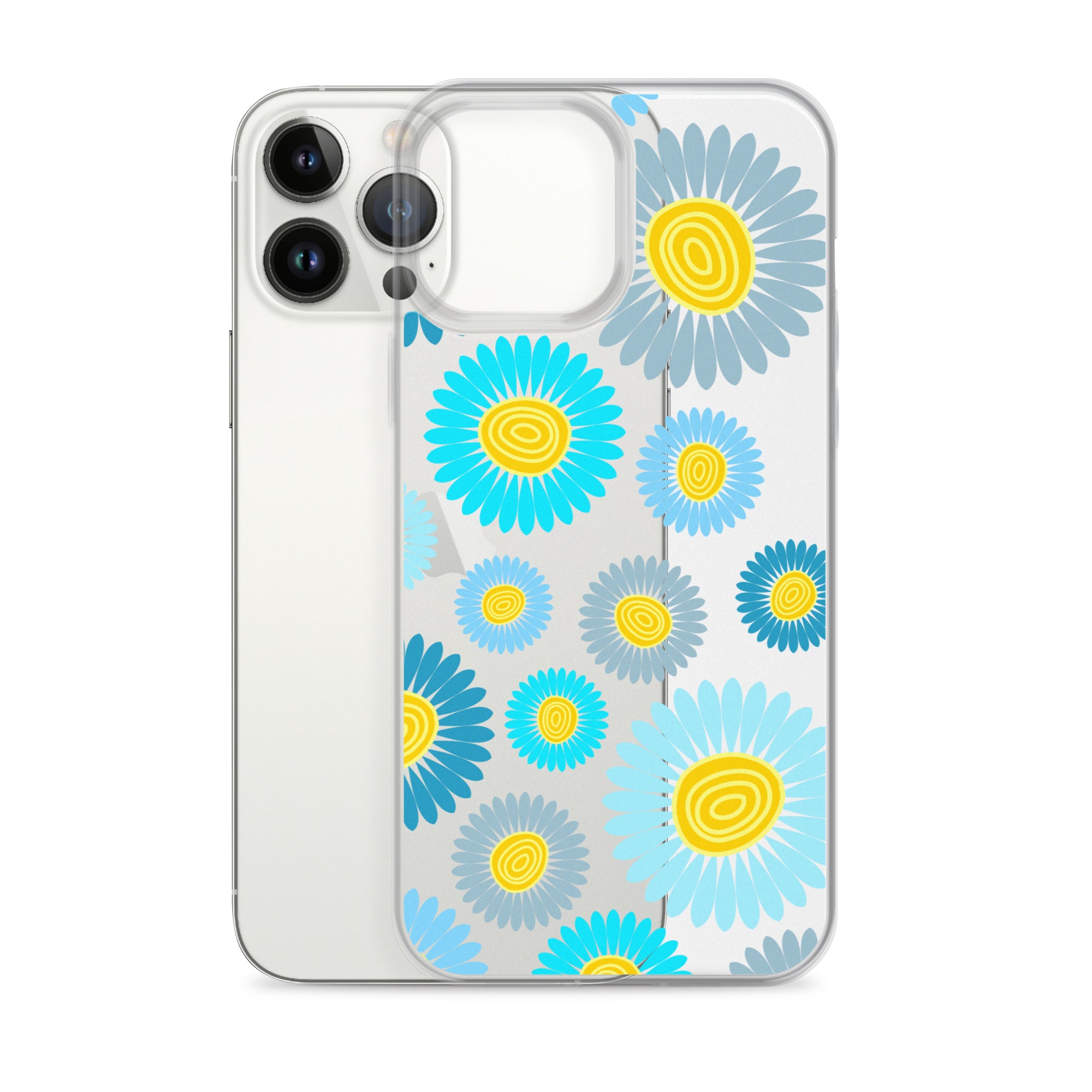 Clear Case for iPhone® Floral Daisy Design II