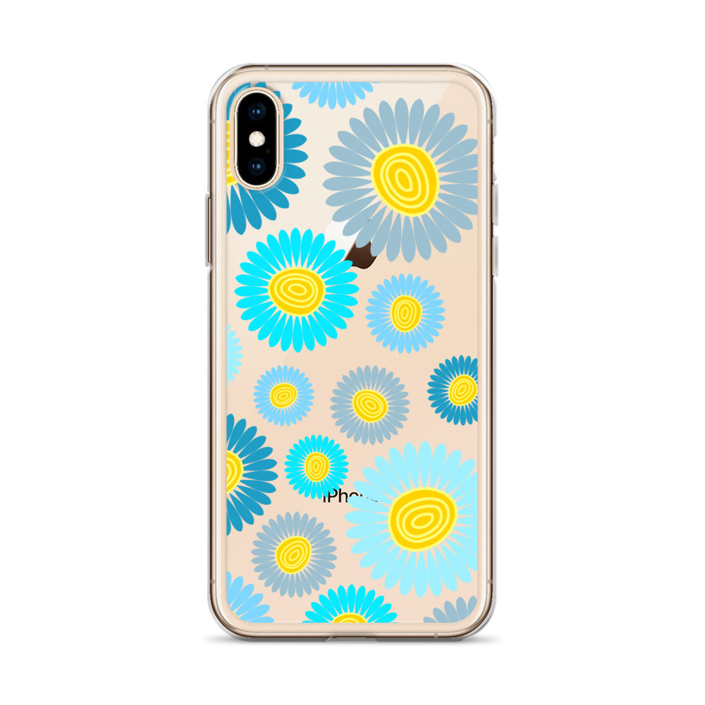 Clear Case for iPhone® Floral Daisy Design II