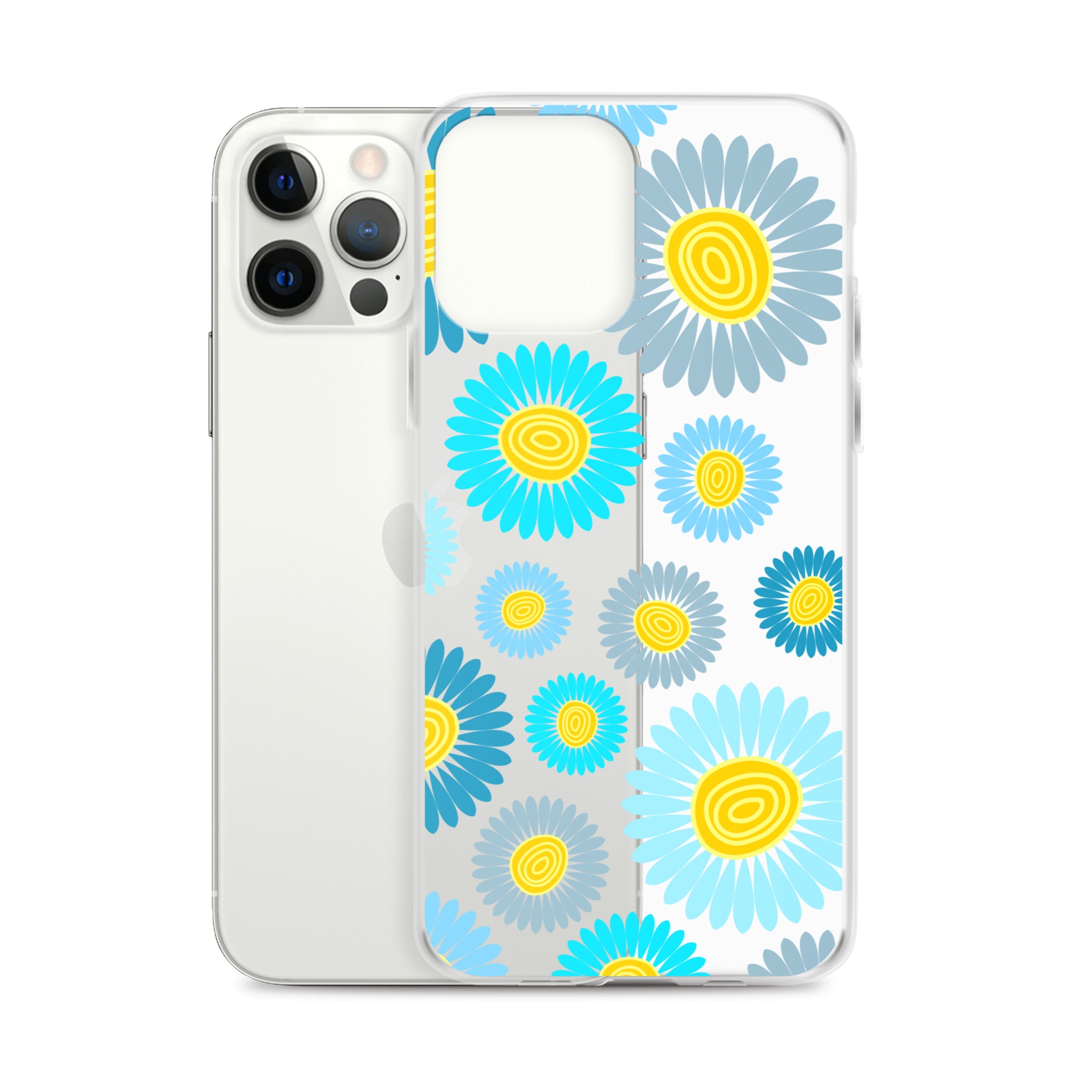 Clear Case for iPhone® Floral Daisy Design II