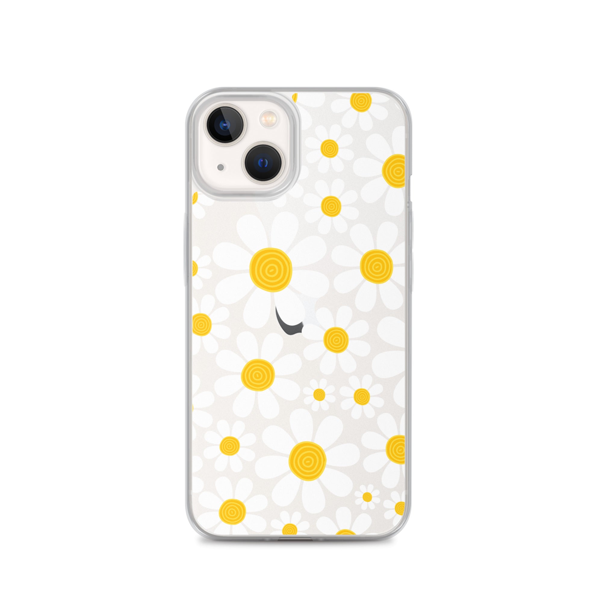 Clear Case for iPhone® Floral Daisy Design III