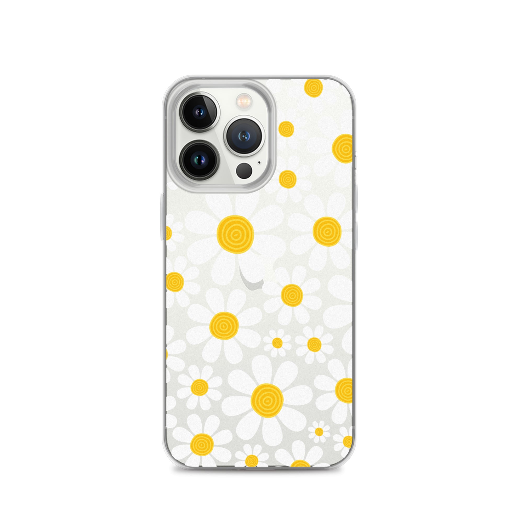 Clear Case for iPhone® Floral Daisy Design III