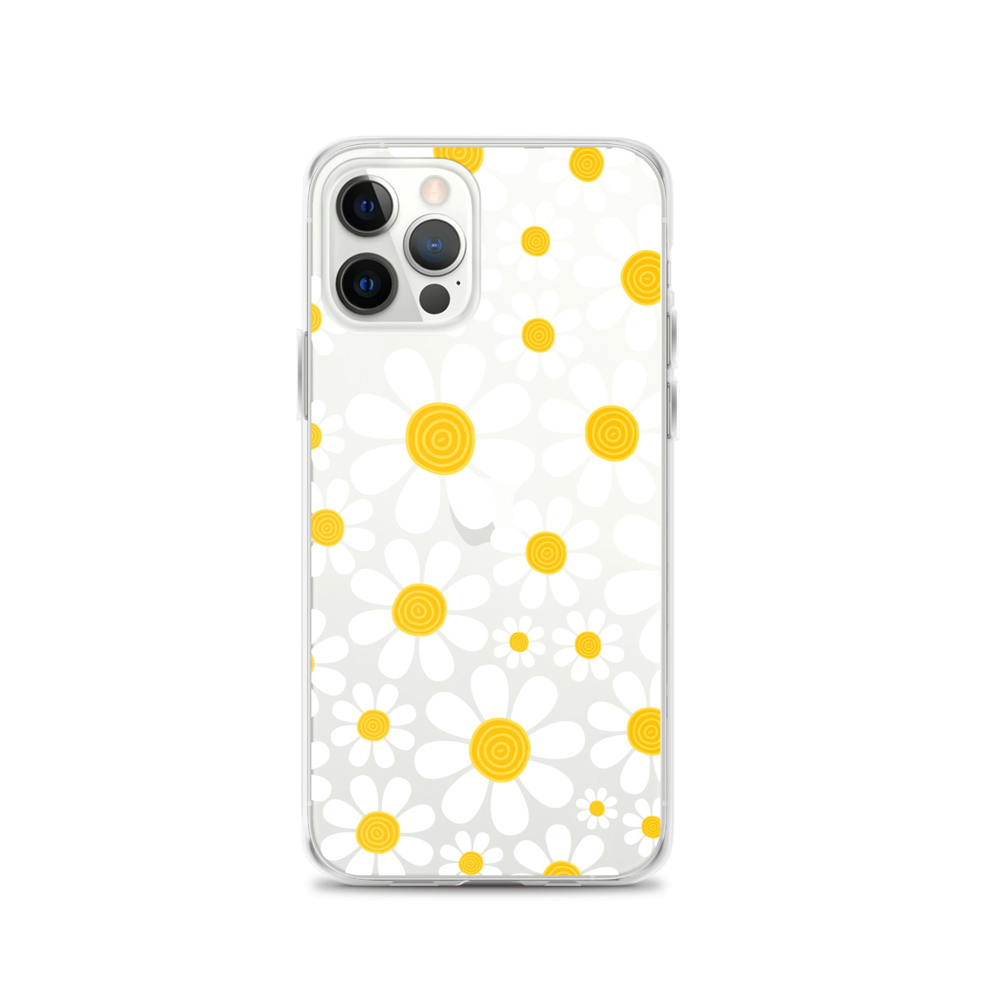 Clear Case for iPhone® Floral Daisy Design III