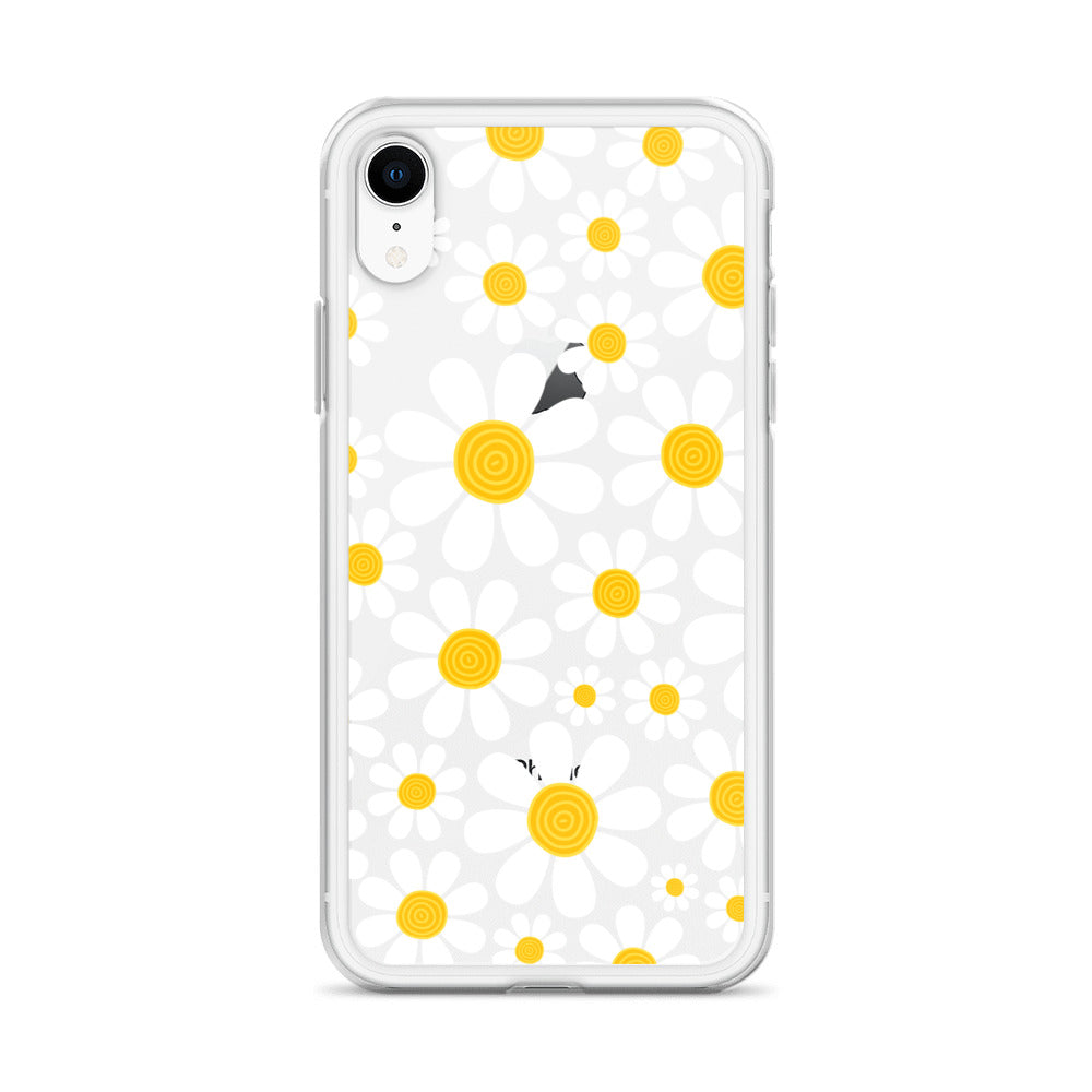 Clear Case for iPhone® Floral Daisy Design III