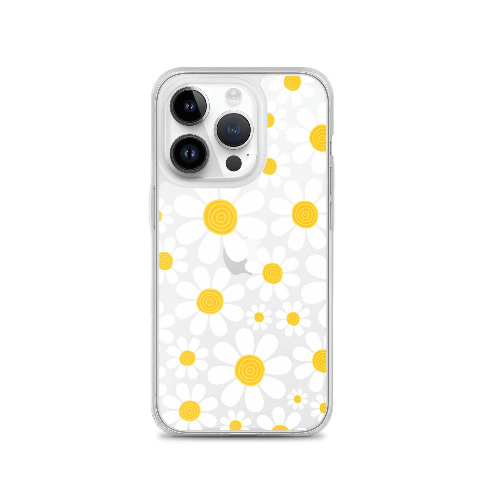 Clear Case for iPhone® Floral Daisy Design III